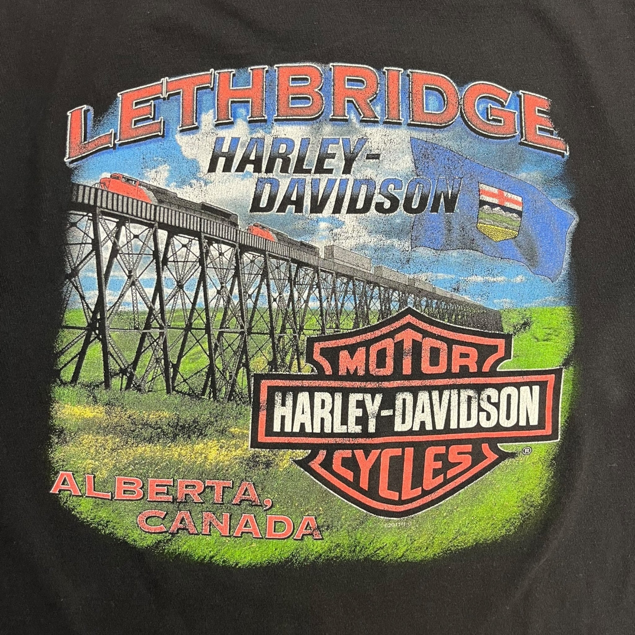 Harley Davidson Lethbridge Alberta Beaver T-Shirt