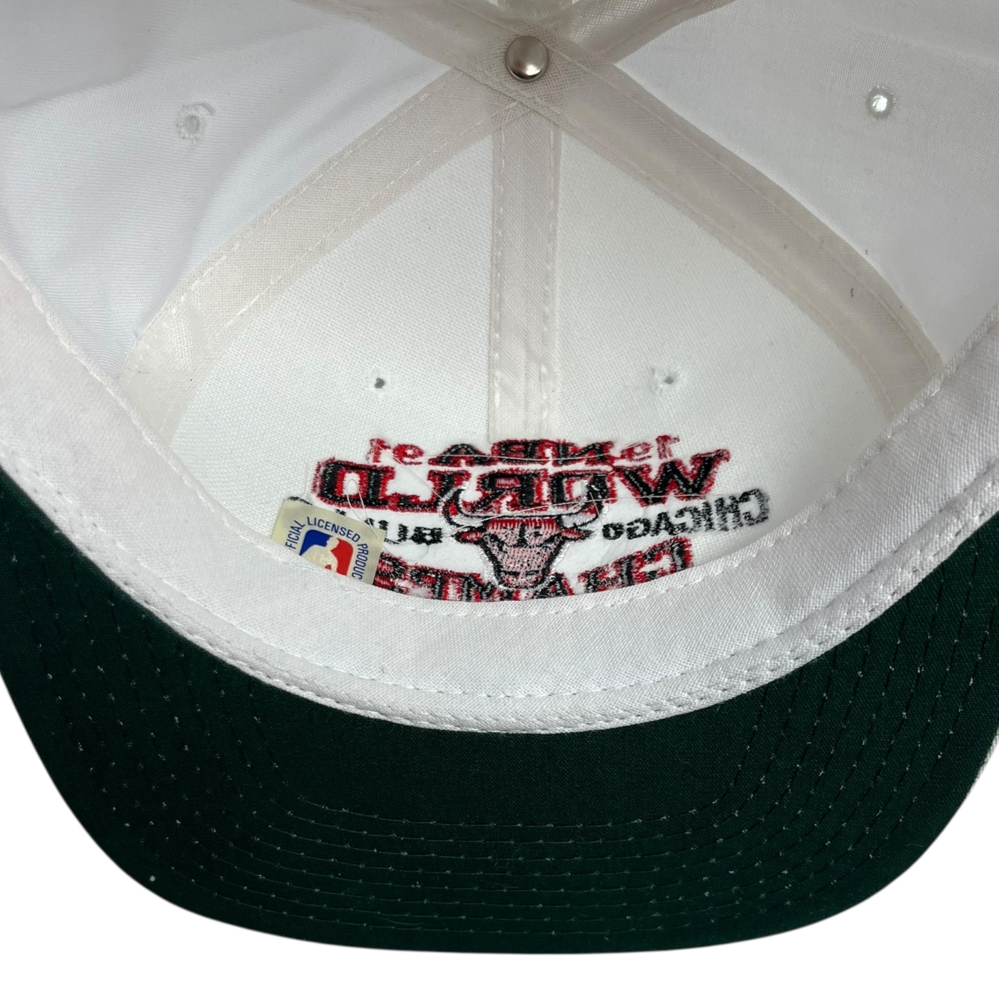 1991 Chicago Bulls World Champs Ted Fletcher SnapBack Hat