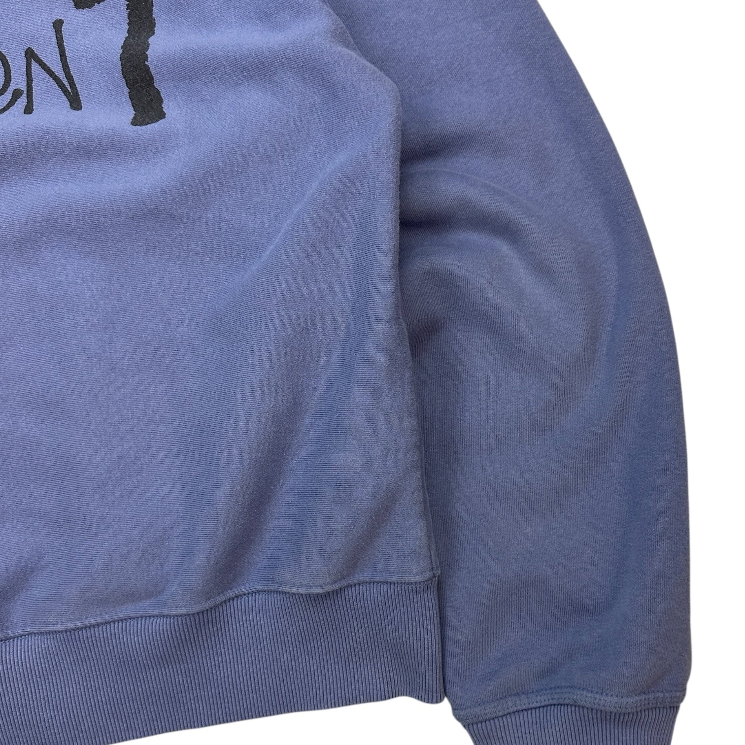 Stussy London Chapter Stock Logo Zip Up Hoodie Blue