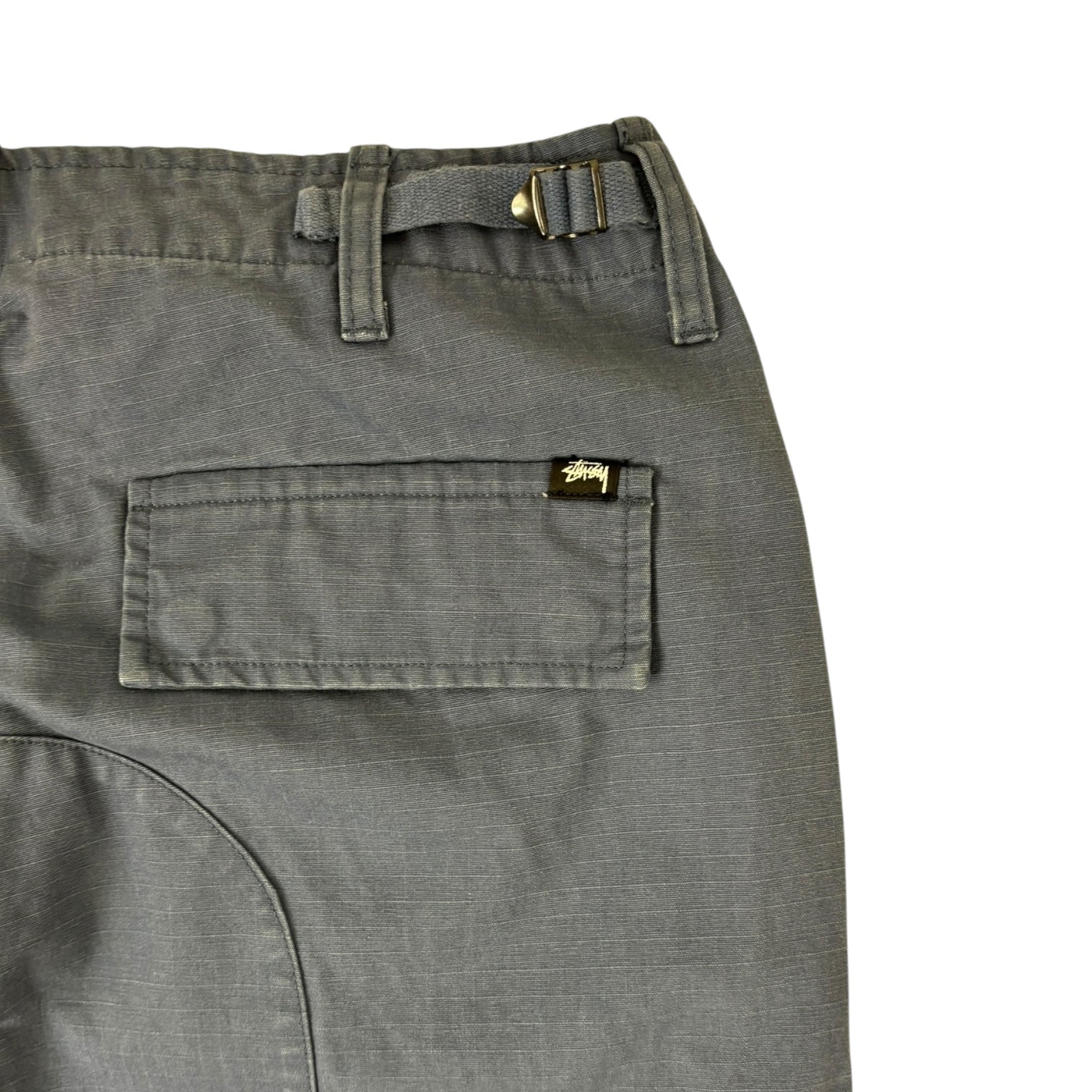 Stussy Ripstop Surplus Cargo Pant Washed Blue