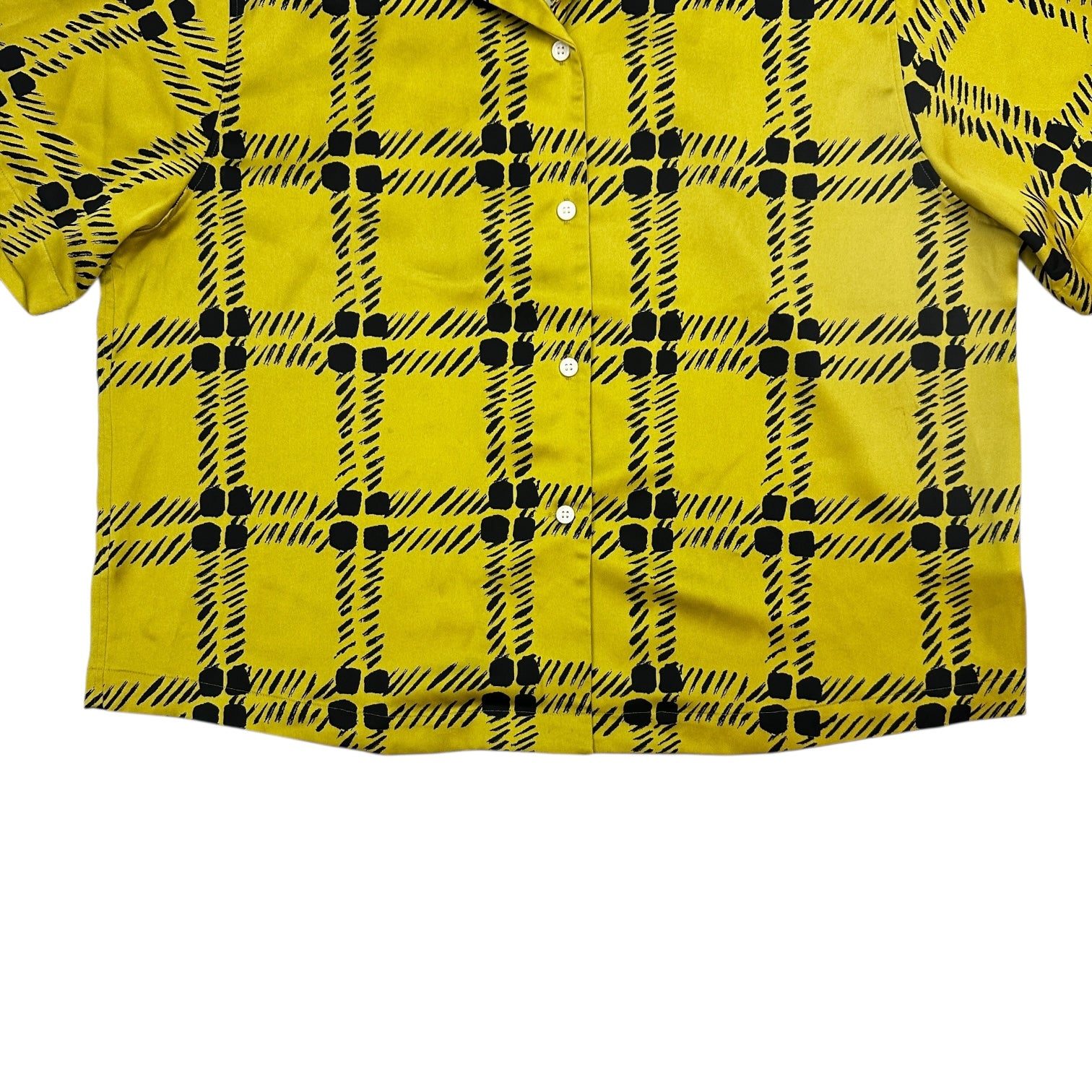 Marni x Uniqlo Box Button Up Shirt Yellow