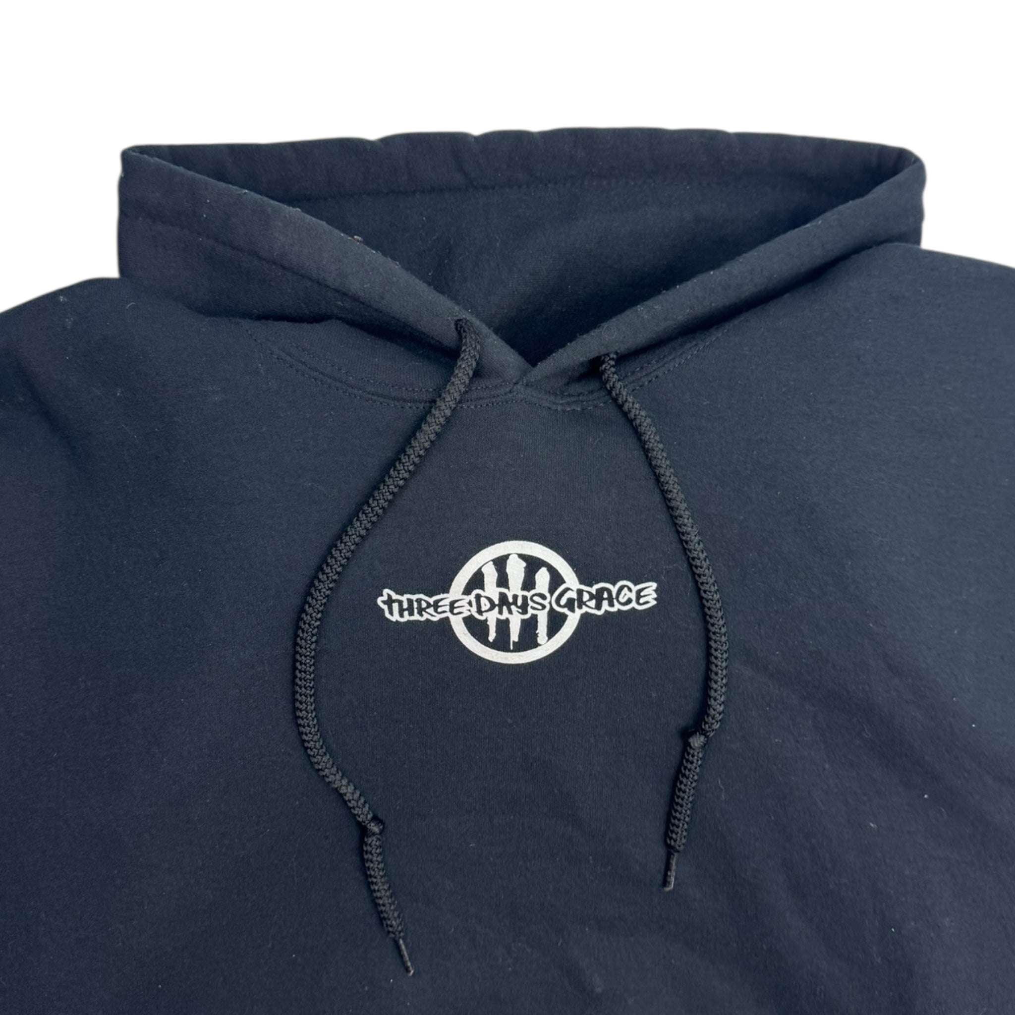 Vintage Three Days Grace Hoodie Black