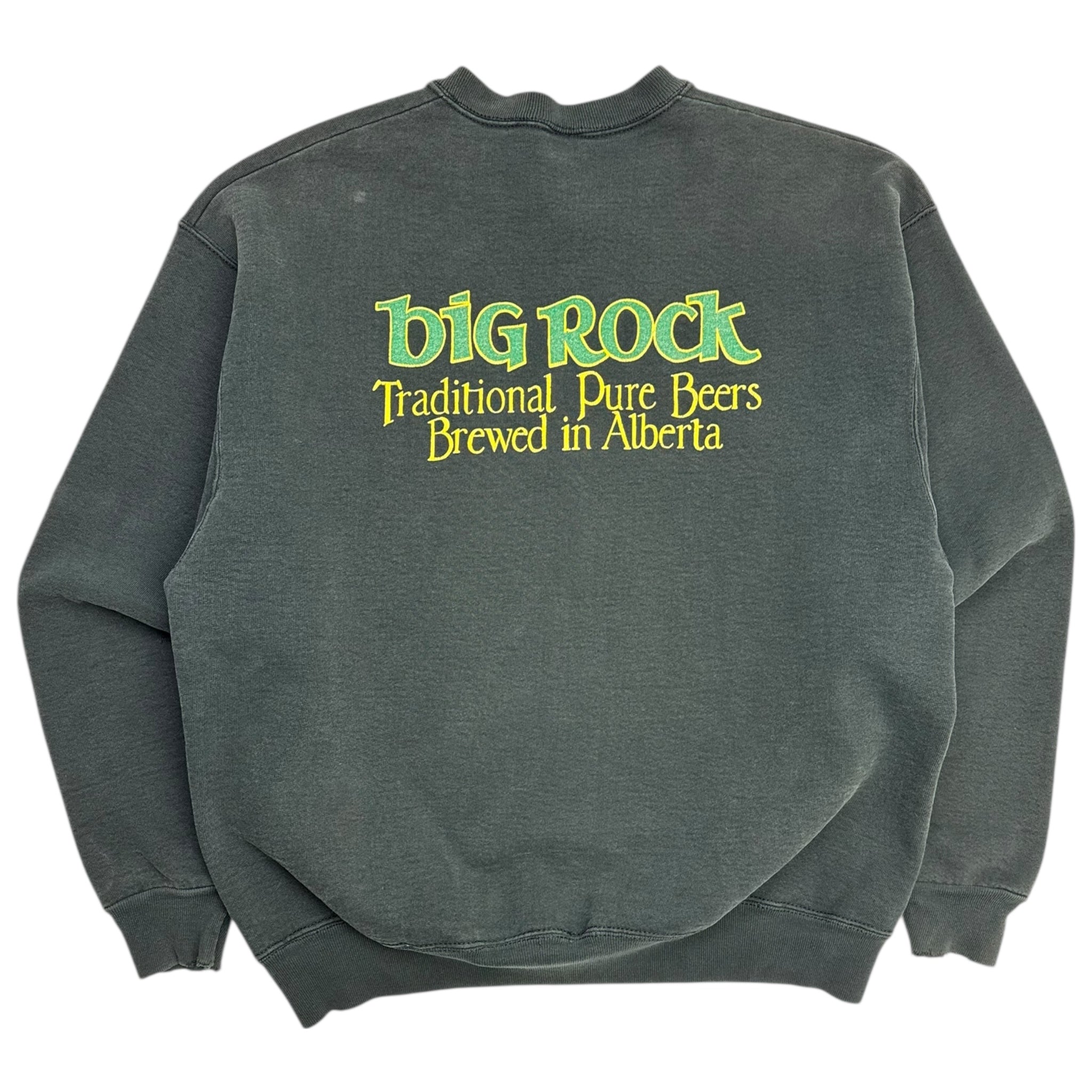 Vintage Heavyweight Big Rock Beer Promo Crewneck