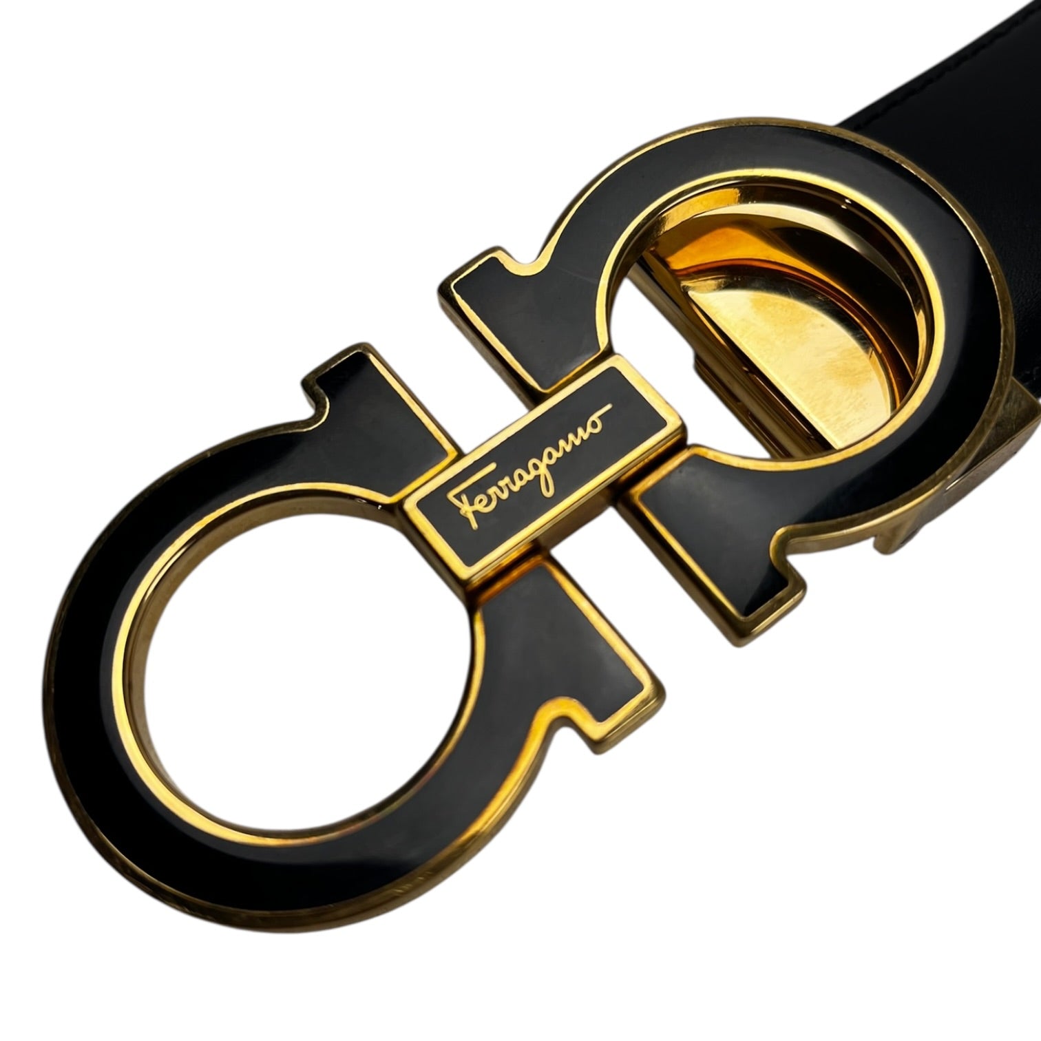 Ferragamo Gancini Adjustable Belt