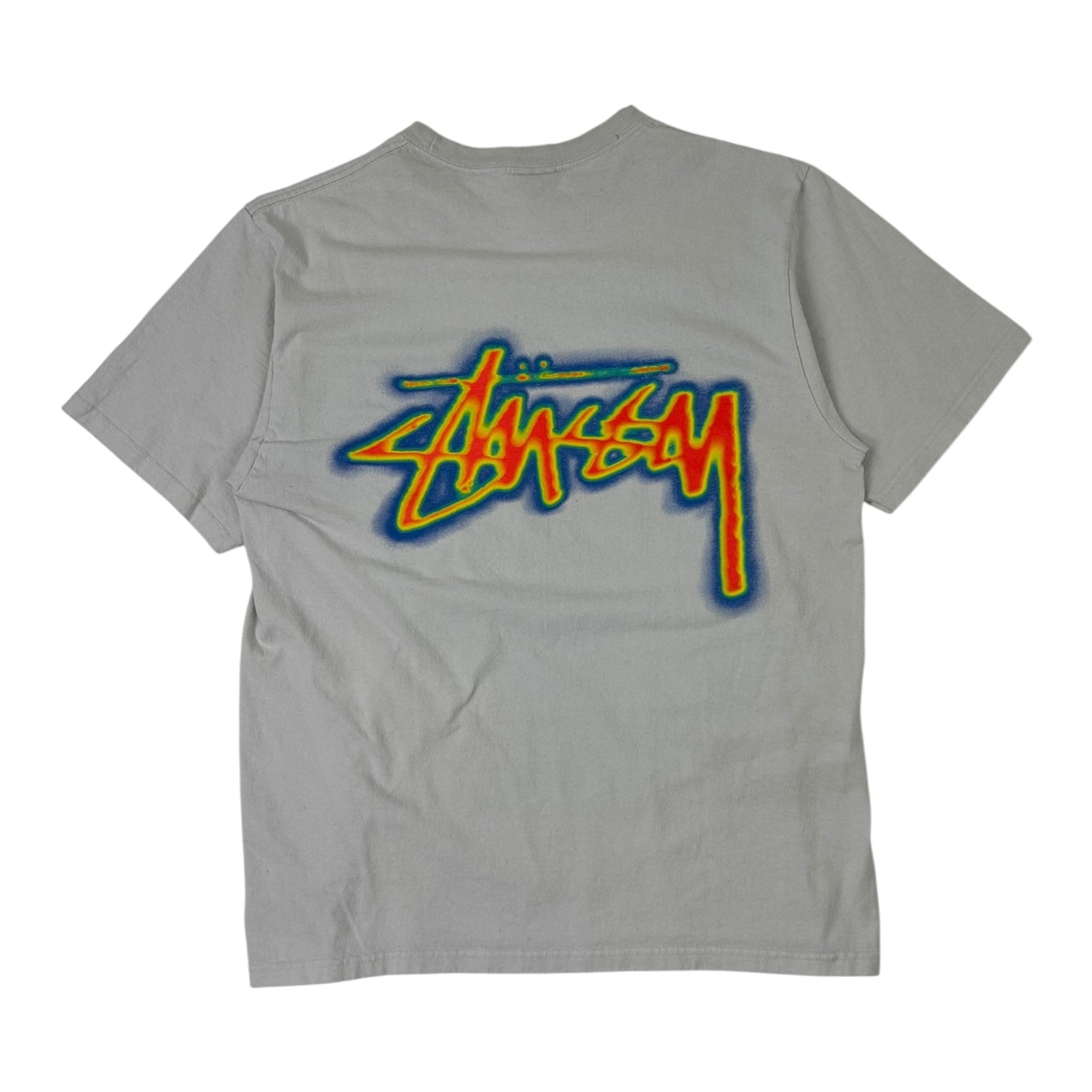 Stussy Thermal Stock T-Shirt Grey