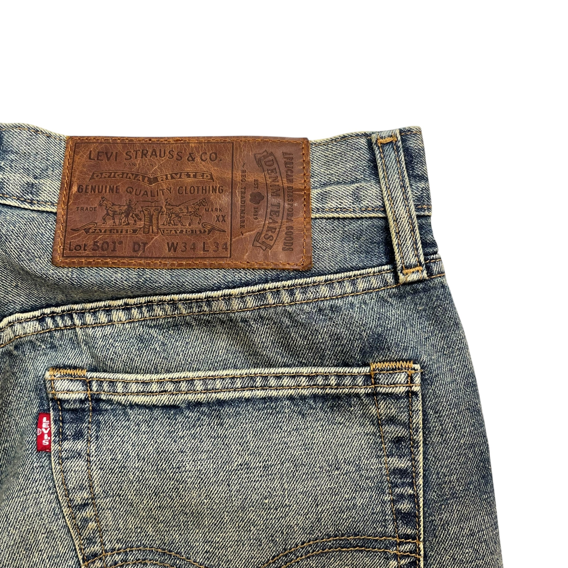 Denim Tears Levi’s 501 Denim Pants Vintage Wash