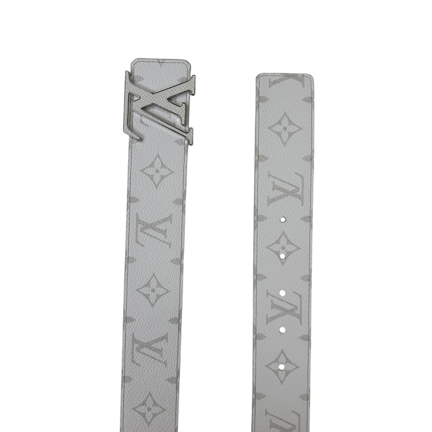 Louis Vuitton LV Initiales Reversible Belt White