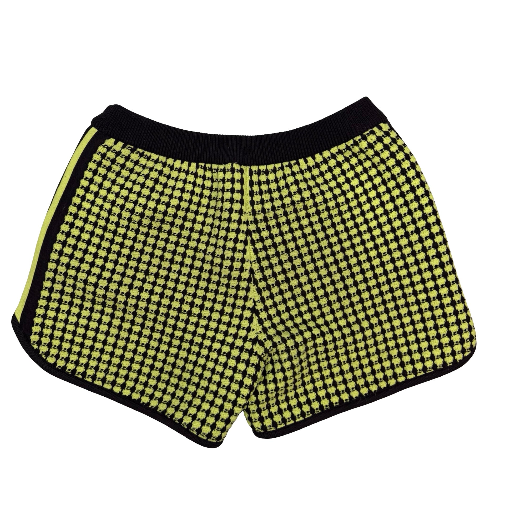 Adidas X Wales Bonner Crochet Shorts Semi Frozen Yellow