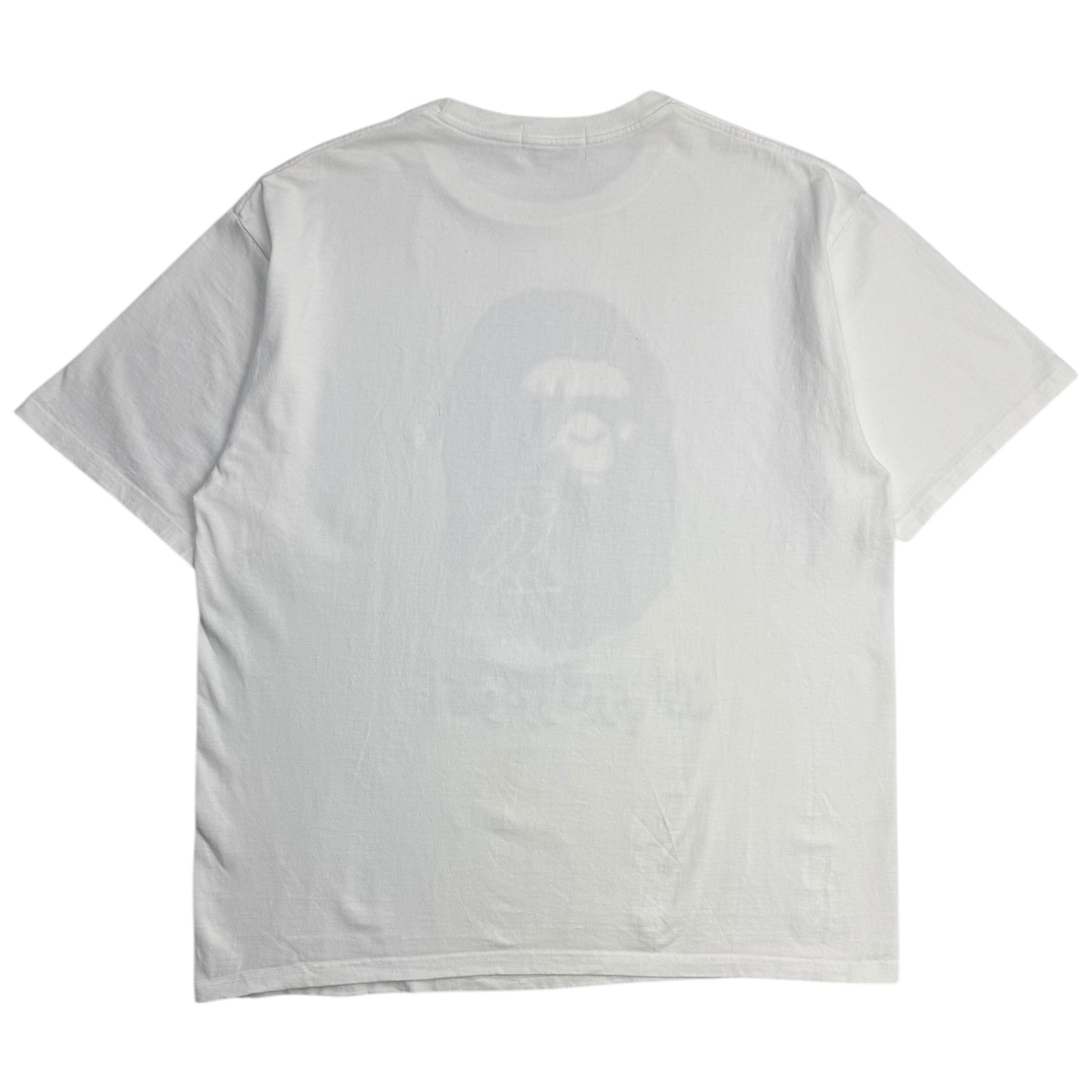BAPE x OVO Ape Head Tee White