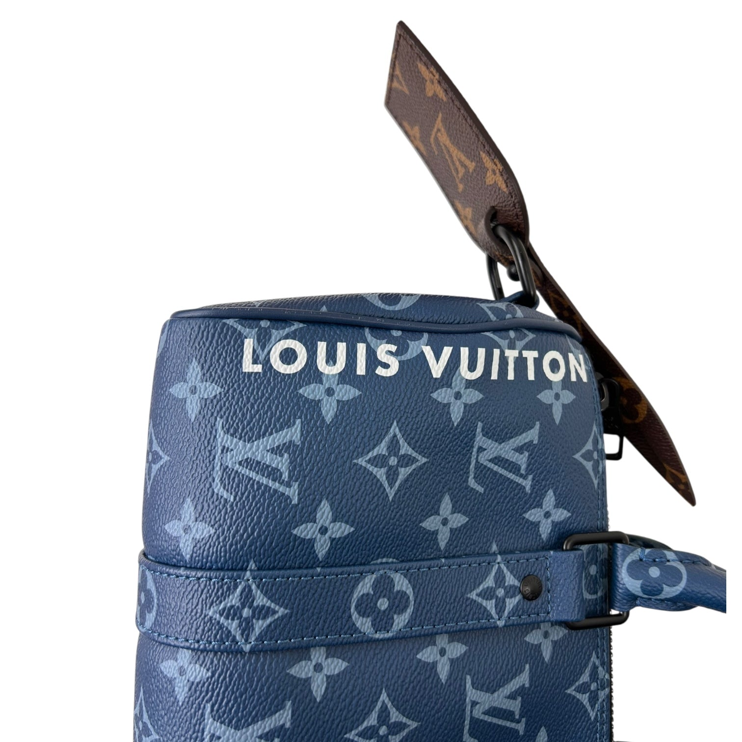 Louis Vuitton Keepall Bandoulière 25 Bag Atlantic Blue