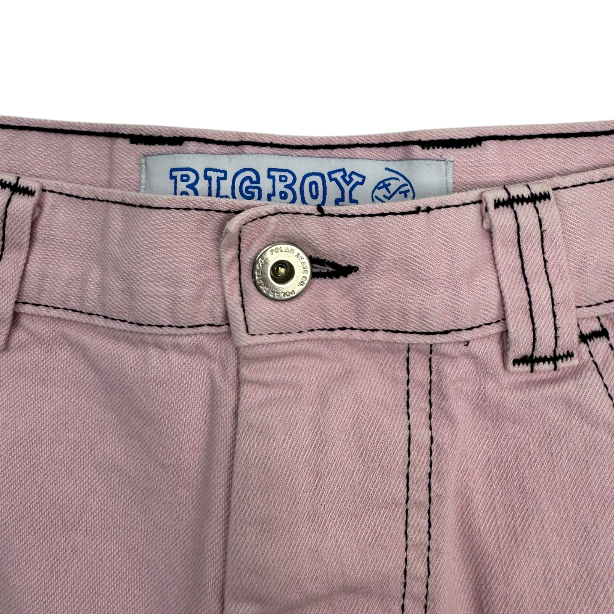 Big Boy Cut Off Pink Dyed Jorts