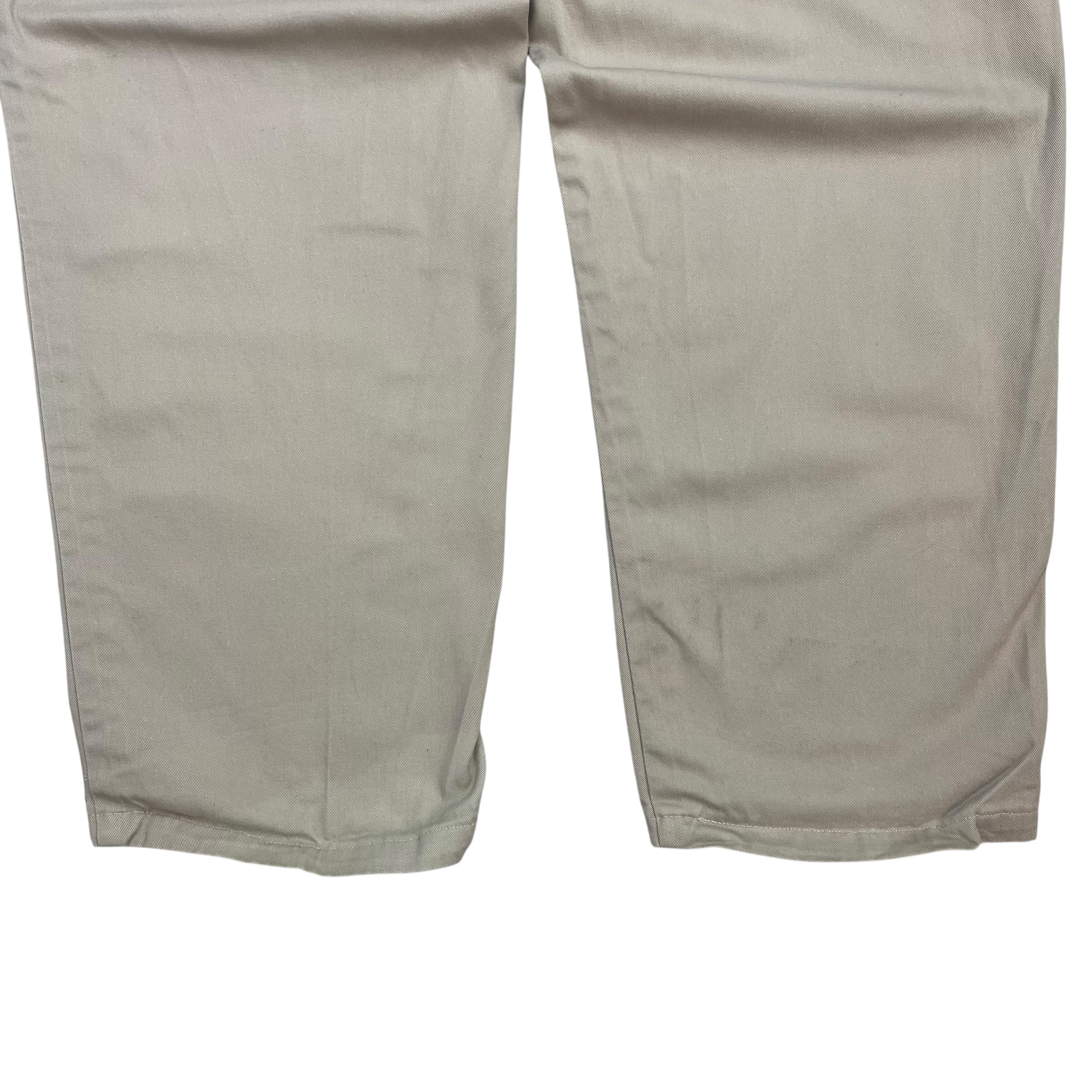 Vintage Nike Pleated Khaki Pants Light Beige