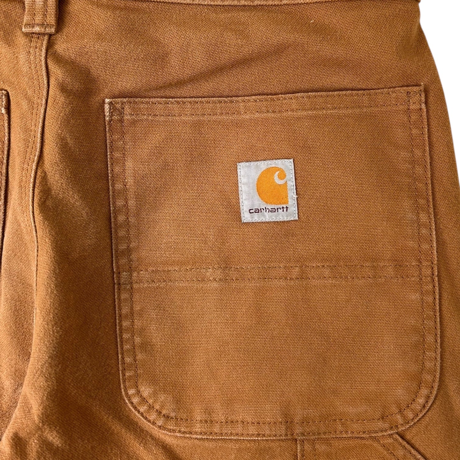 Vintage Carhartt Relaxed Fit Double Knee Workwear Pant Tan