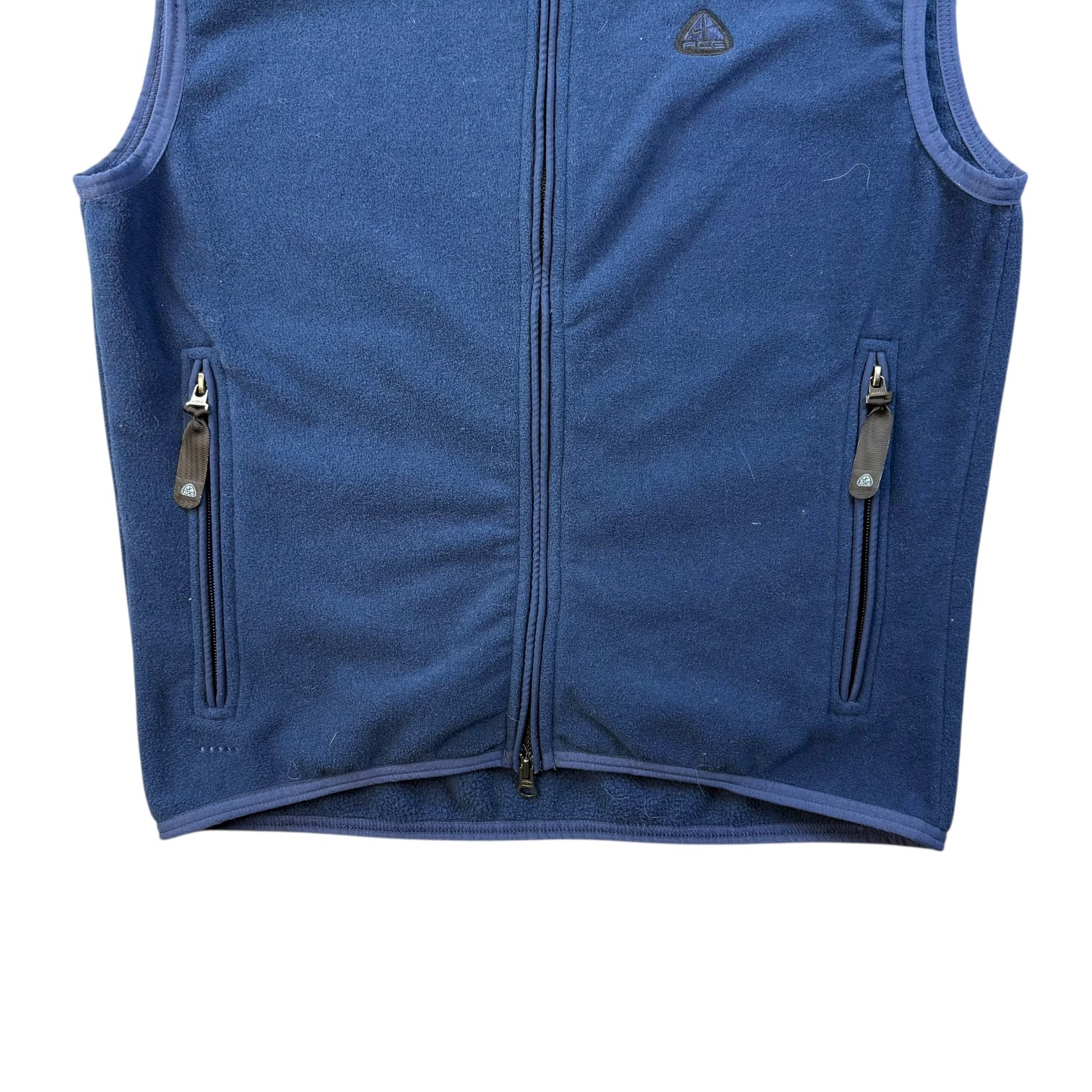 Vintage Nike ACG Fleece Vest Navy Blue