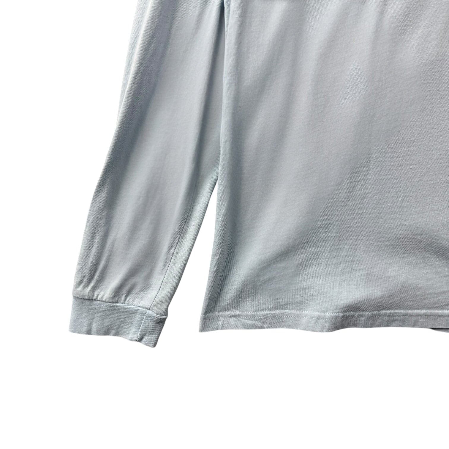 Octobers Very Own Globe L/S Tee Baby Blue