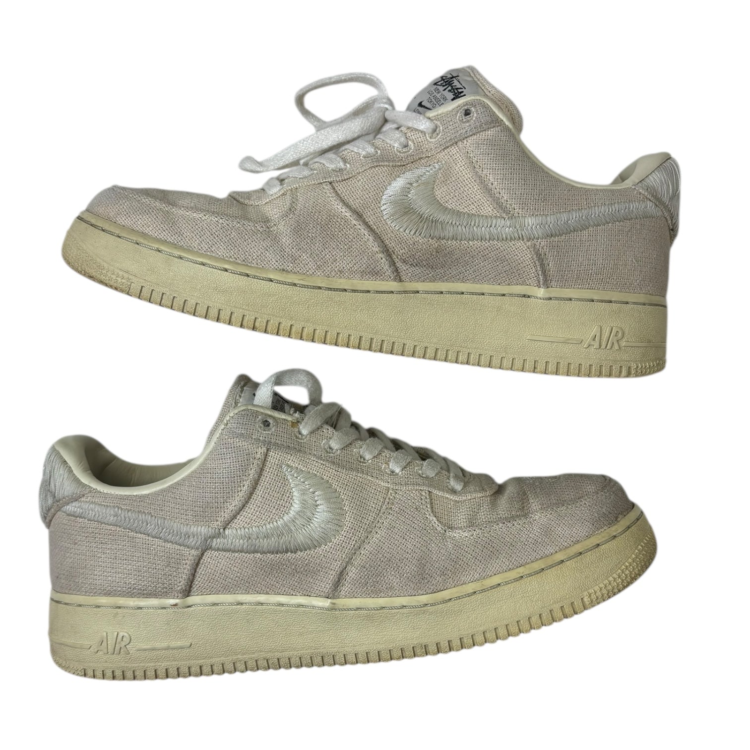 Stussy x Nike Air Force 1 Low Fossil (Used)