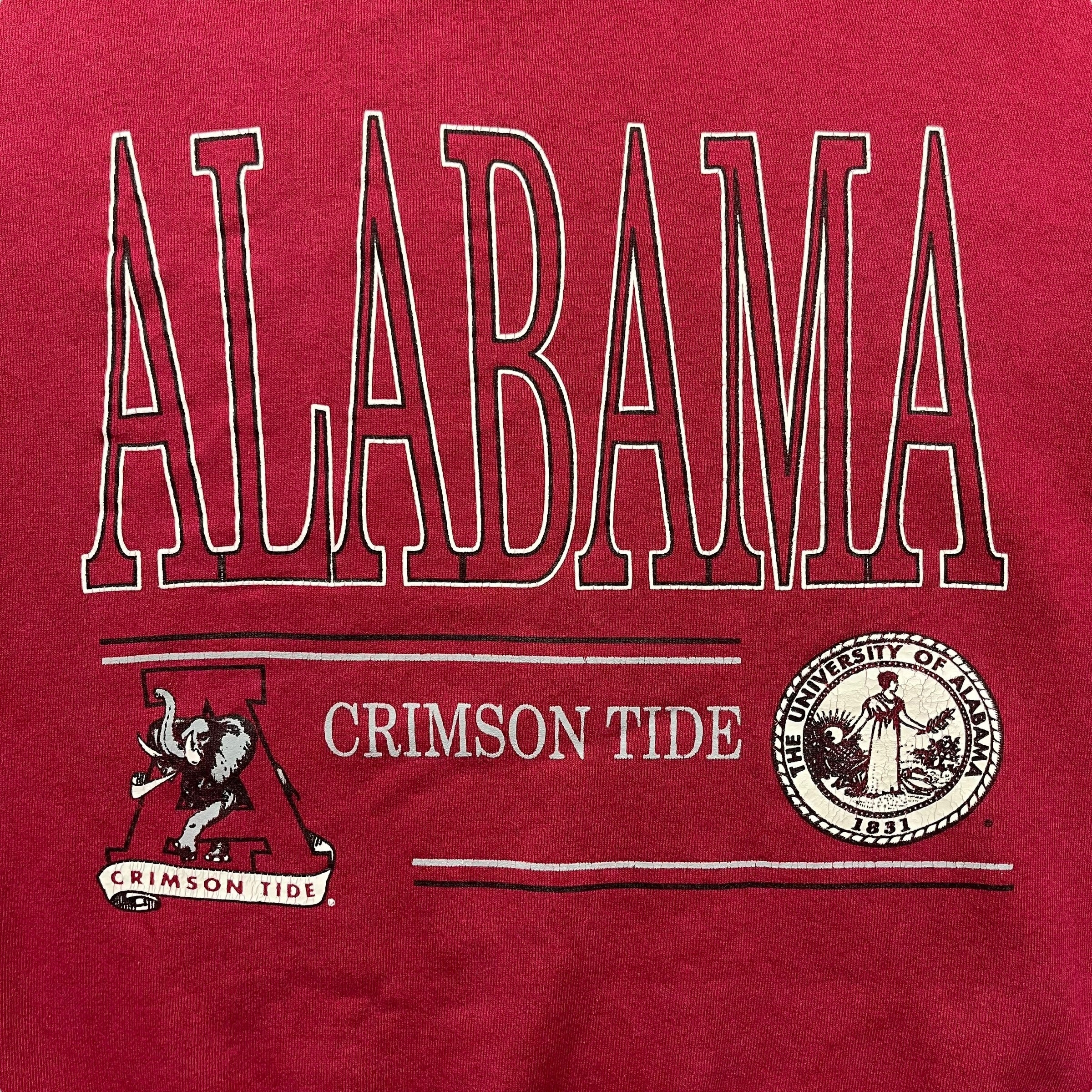 Vintage Alabama Crimson Tide Crewneck Dark Red
