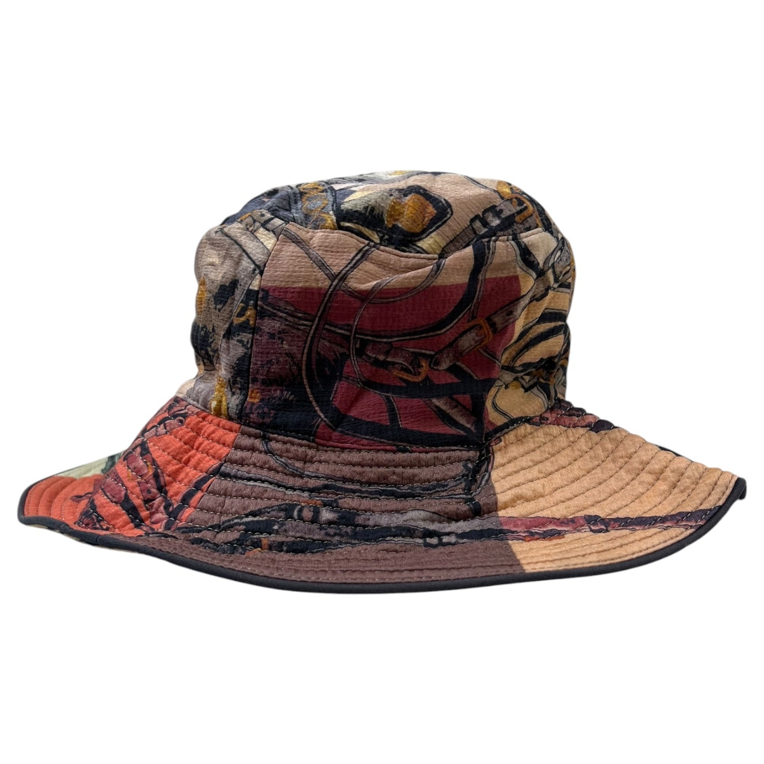 Hèrmes Bucket Hat Patchwork