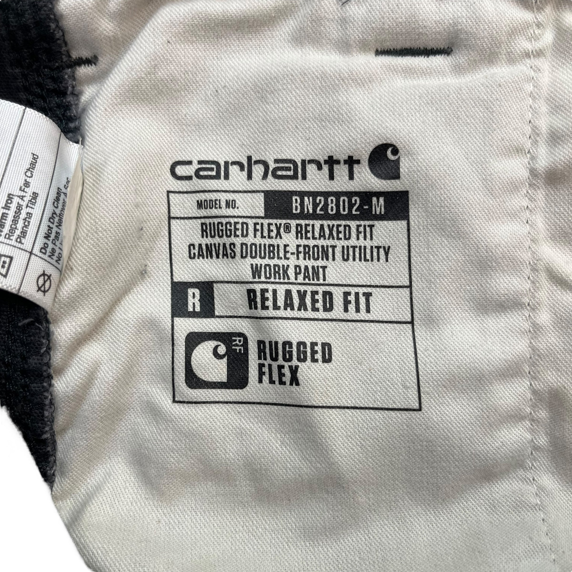 Vintage Carhartt Double Knee Work Pants Grey
