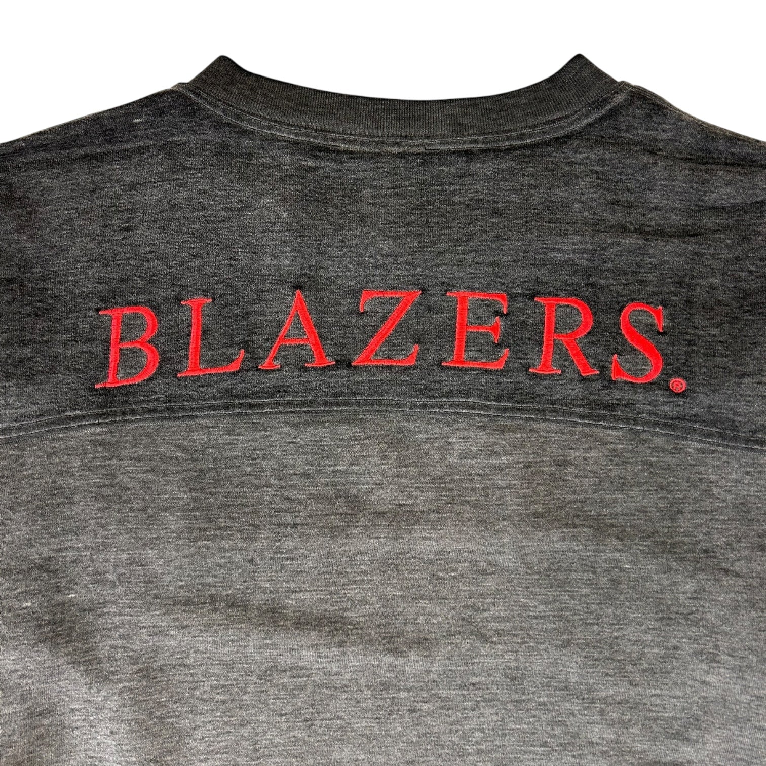 Vintage Portland Trail Blazers Crewneck Grey