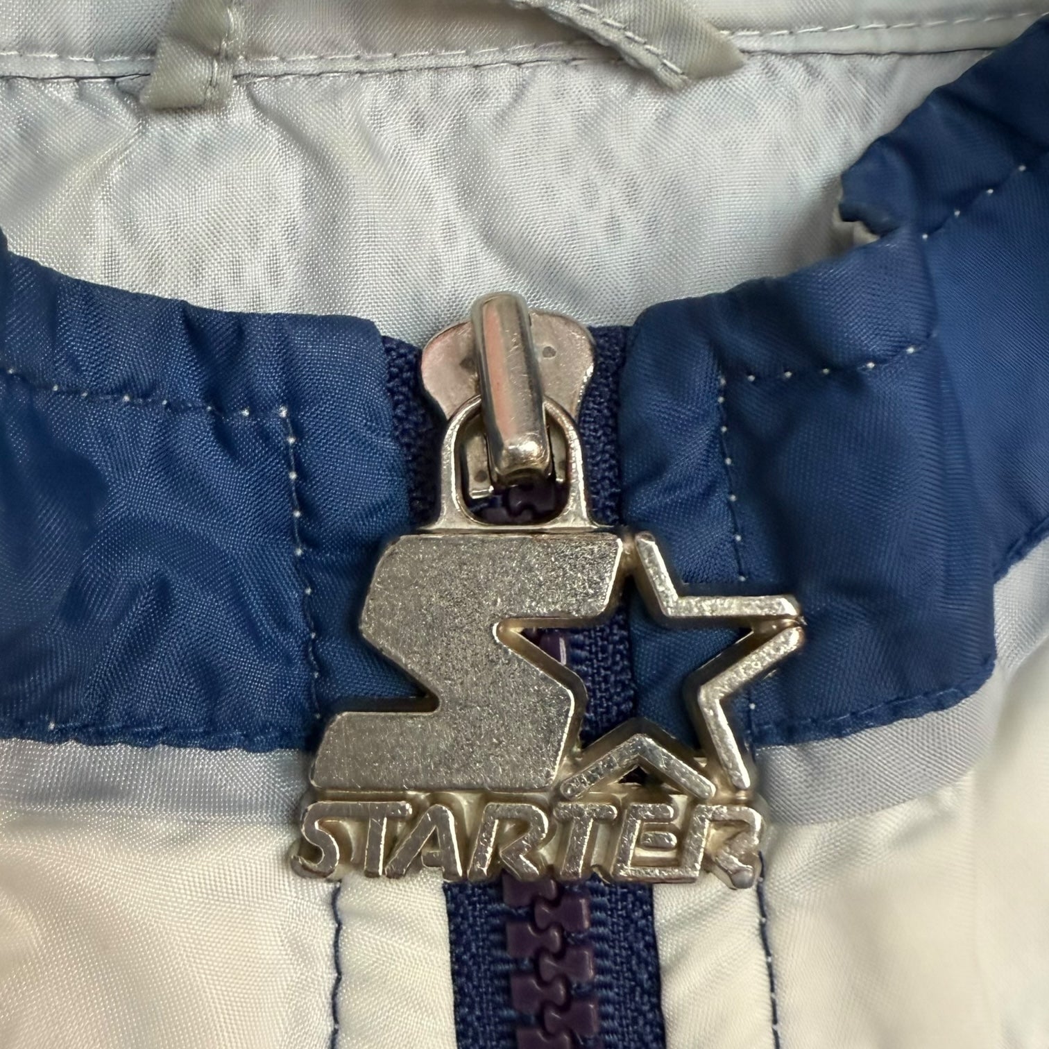 Vintage Starter Georgetown Hoyas Windbreaker Jacket Blue/White