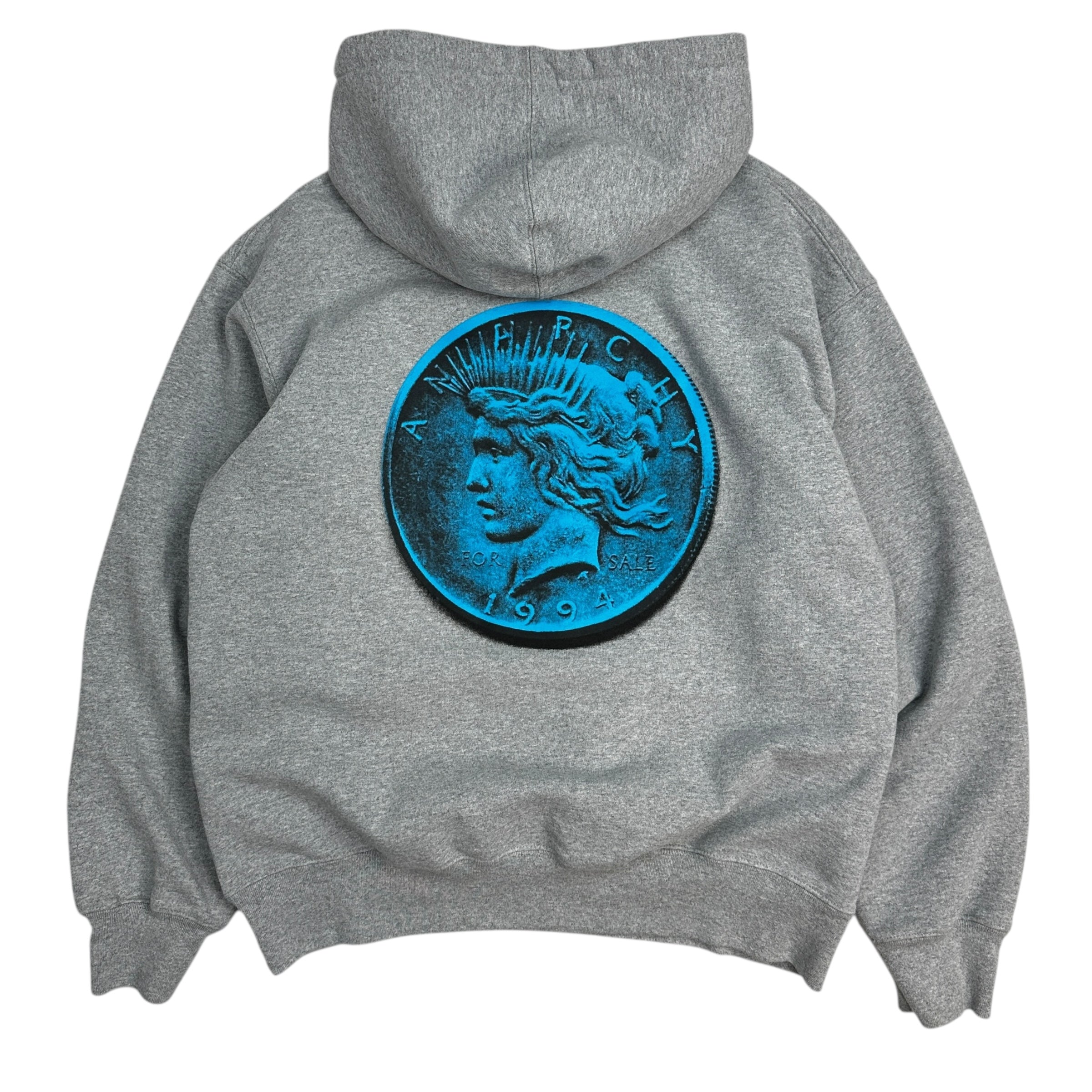 Supreme Anarchy Hoodie Grey/Teal