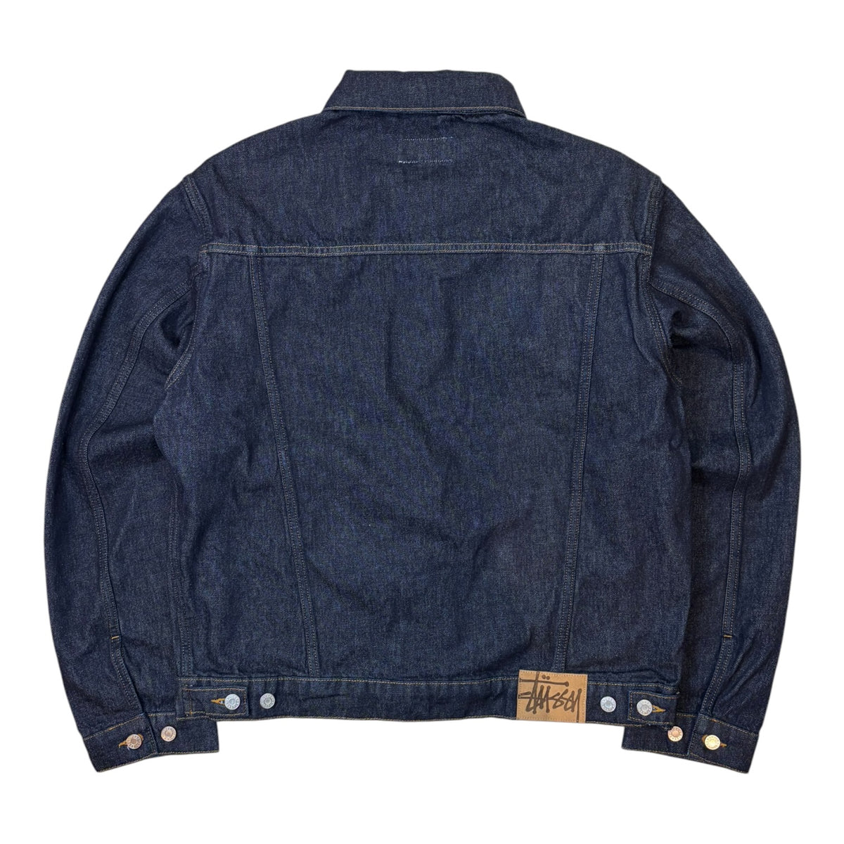 Stussy Trucker Denim Jacket Dark Wash