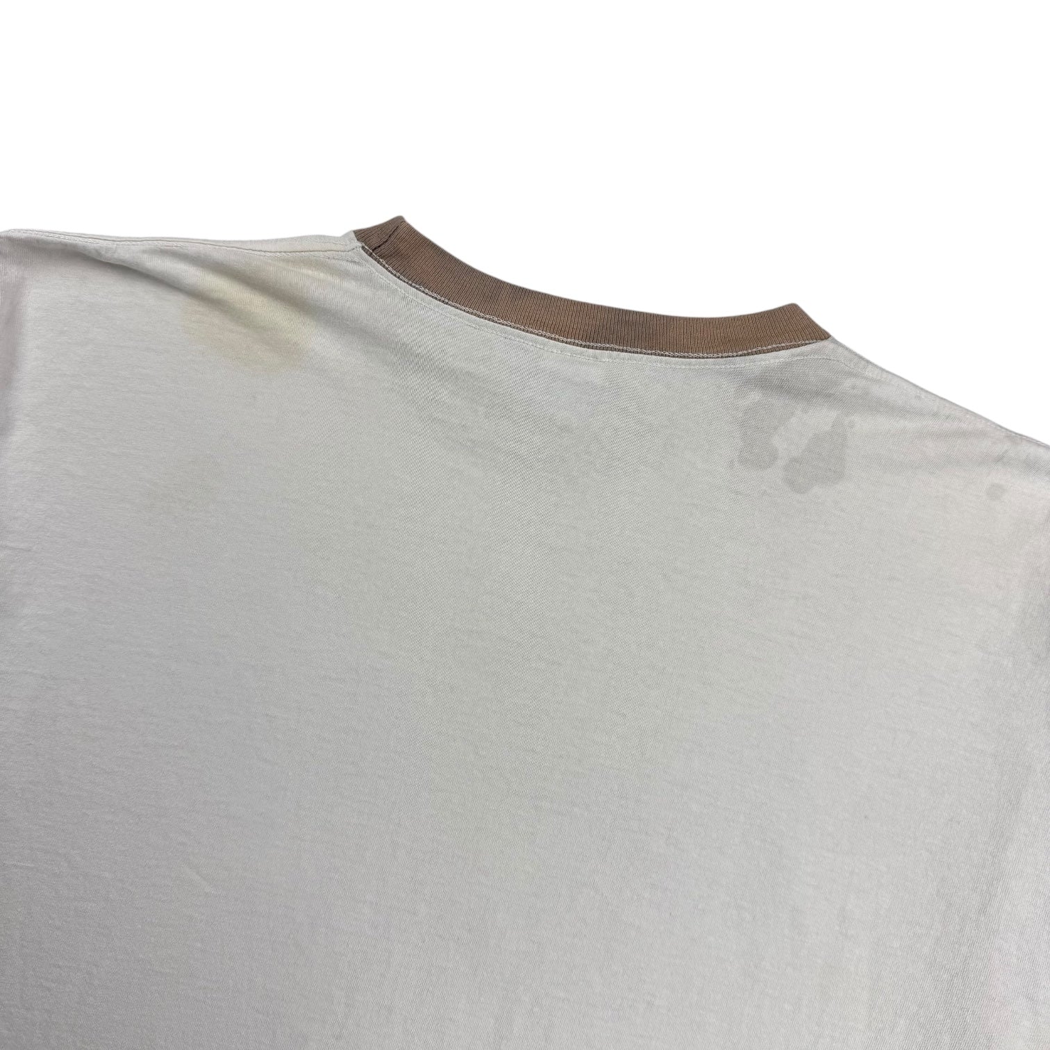 1996 NCAA National Champs Kentucky Wildcats Ringer Tee White