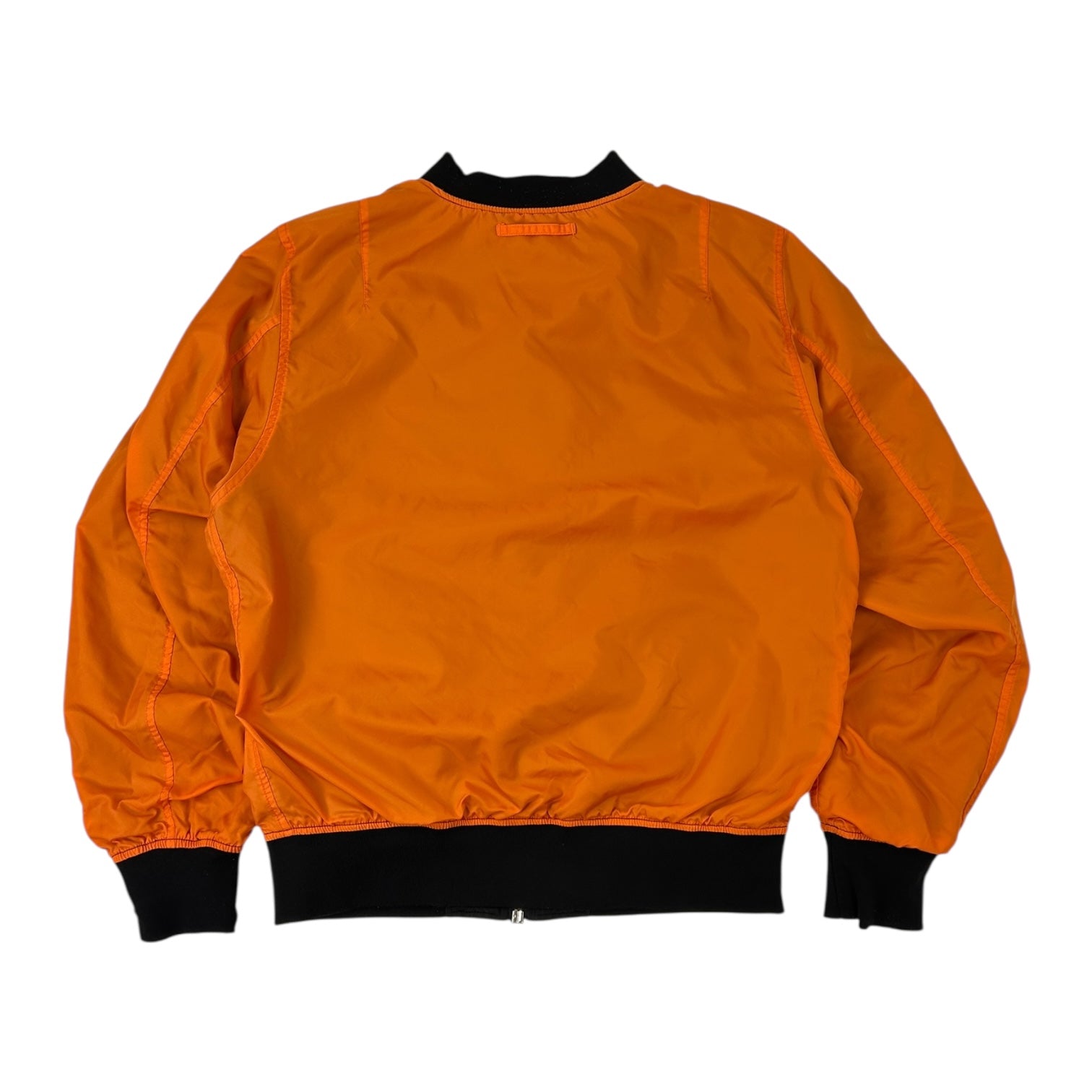 Vintage Reversible Bomber Jacket Black