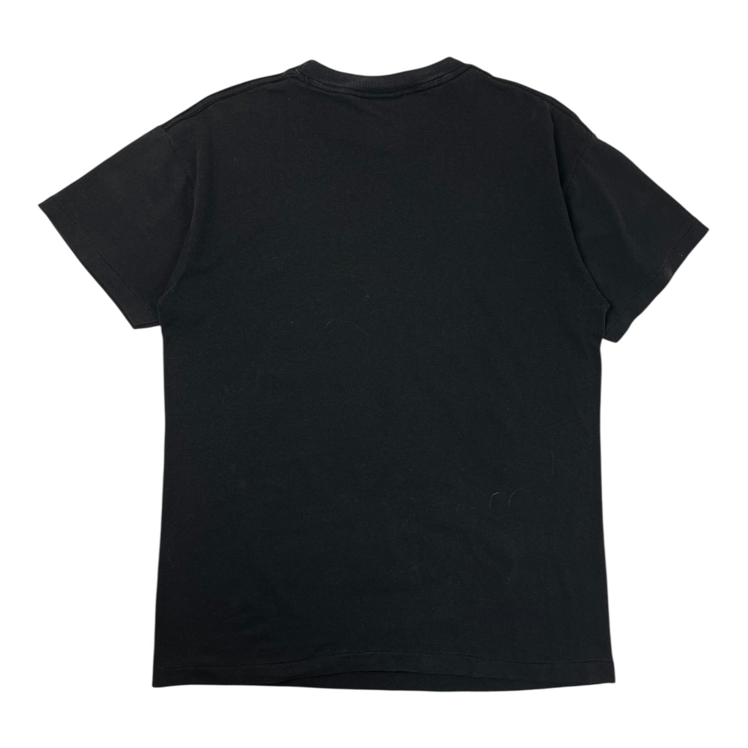 1991 'Relax, Go Camping' Humor T-Shirt Faded Black