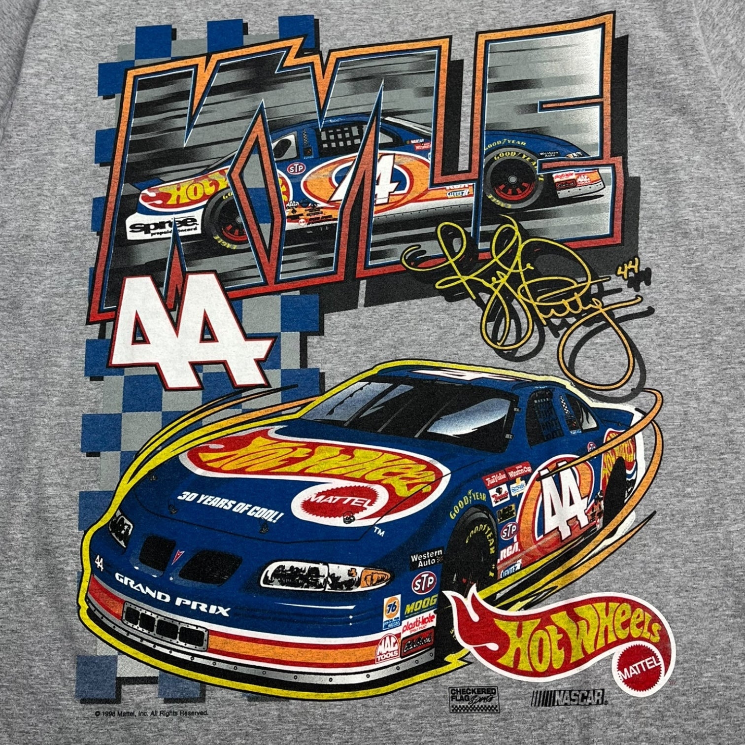 1998 Kyle Petty x Hot Wheels Nascar T-Shirt