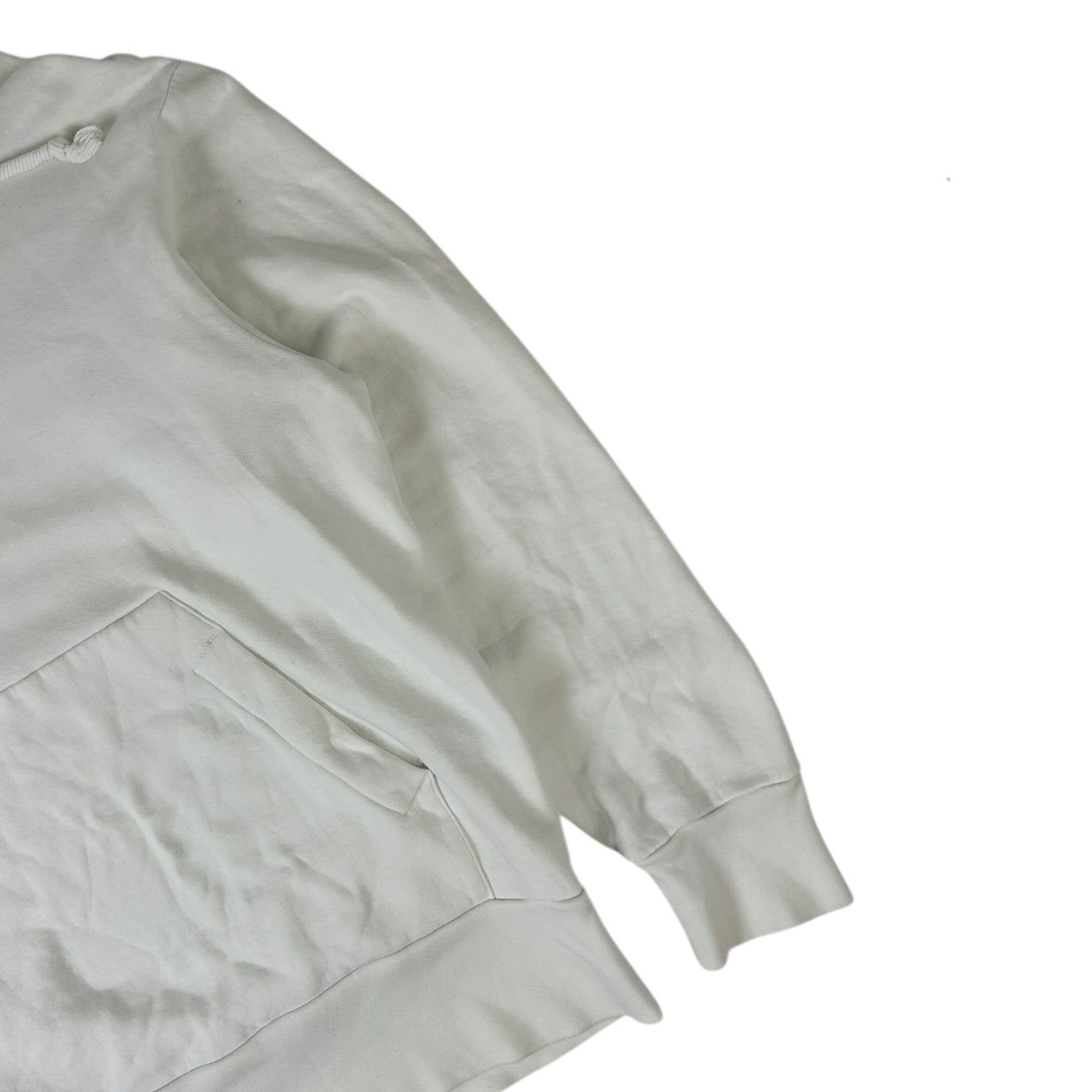 Acne Studios Fennis Evil Face Hoodie White