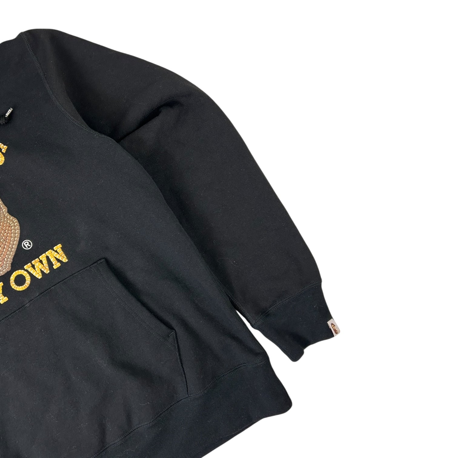 Bape X Ovo Subway Tile Hoodie Black