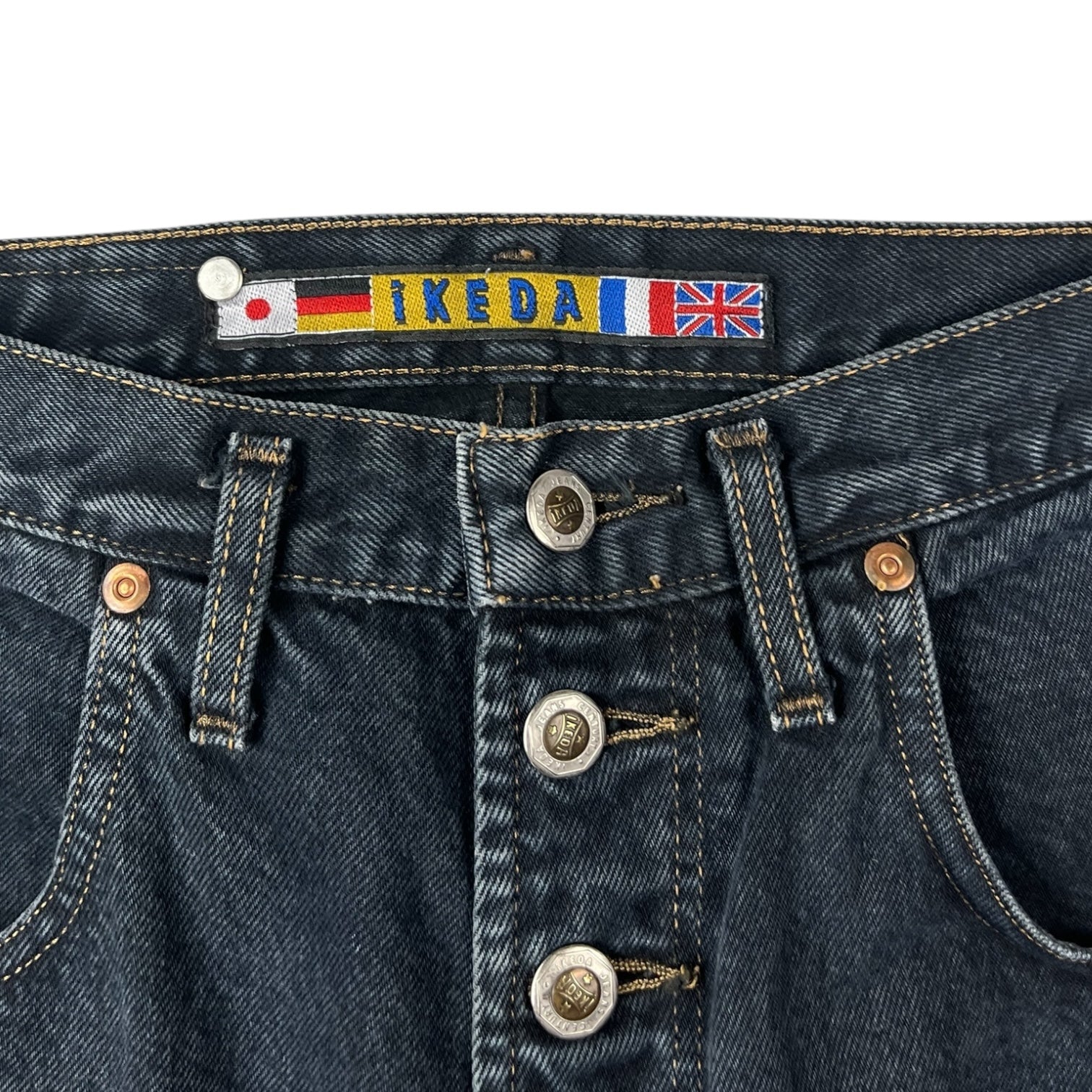 Vintage Ikeda Jeans Black
