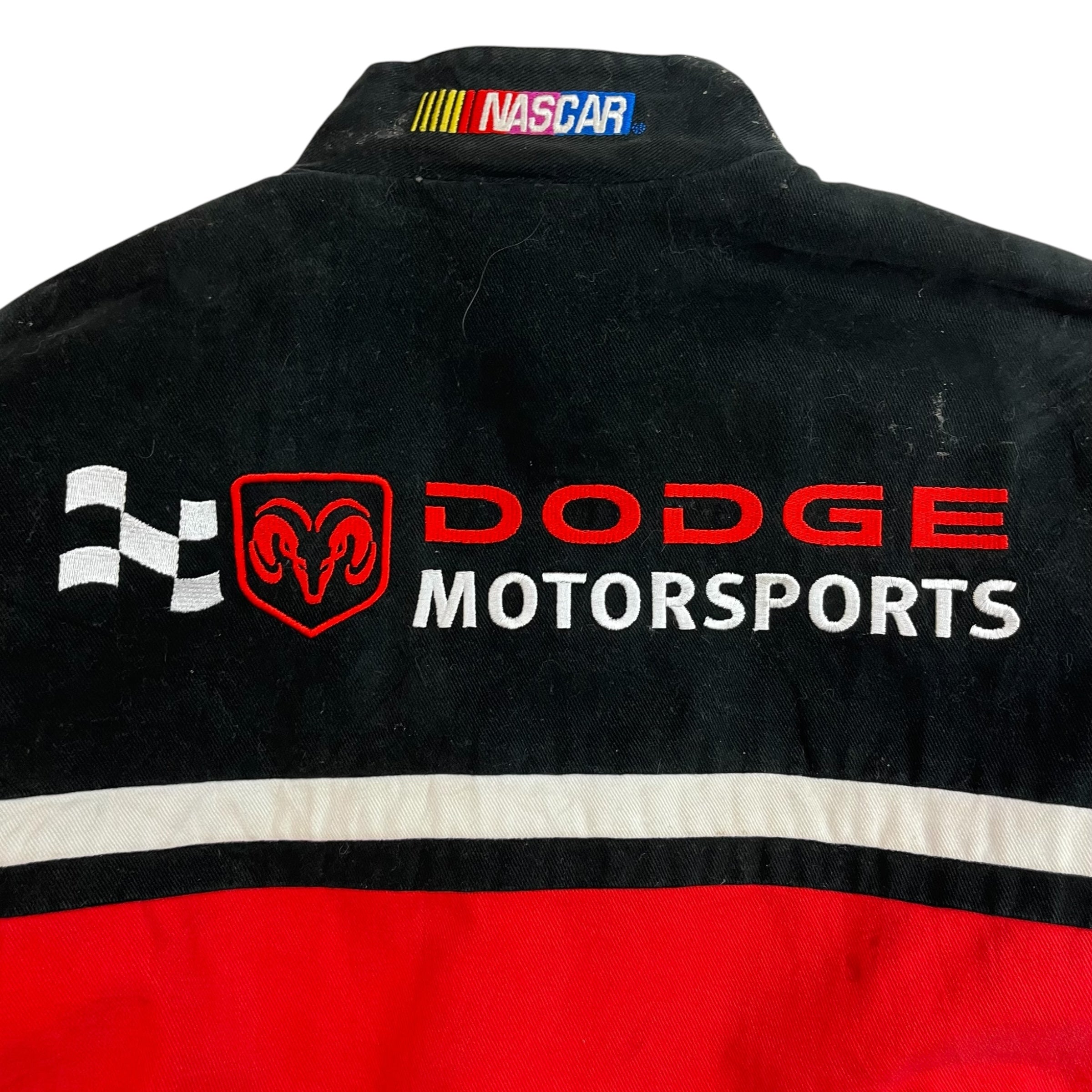 Vintage Dodge Motorsports Racing Jacket Black/Red