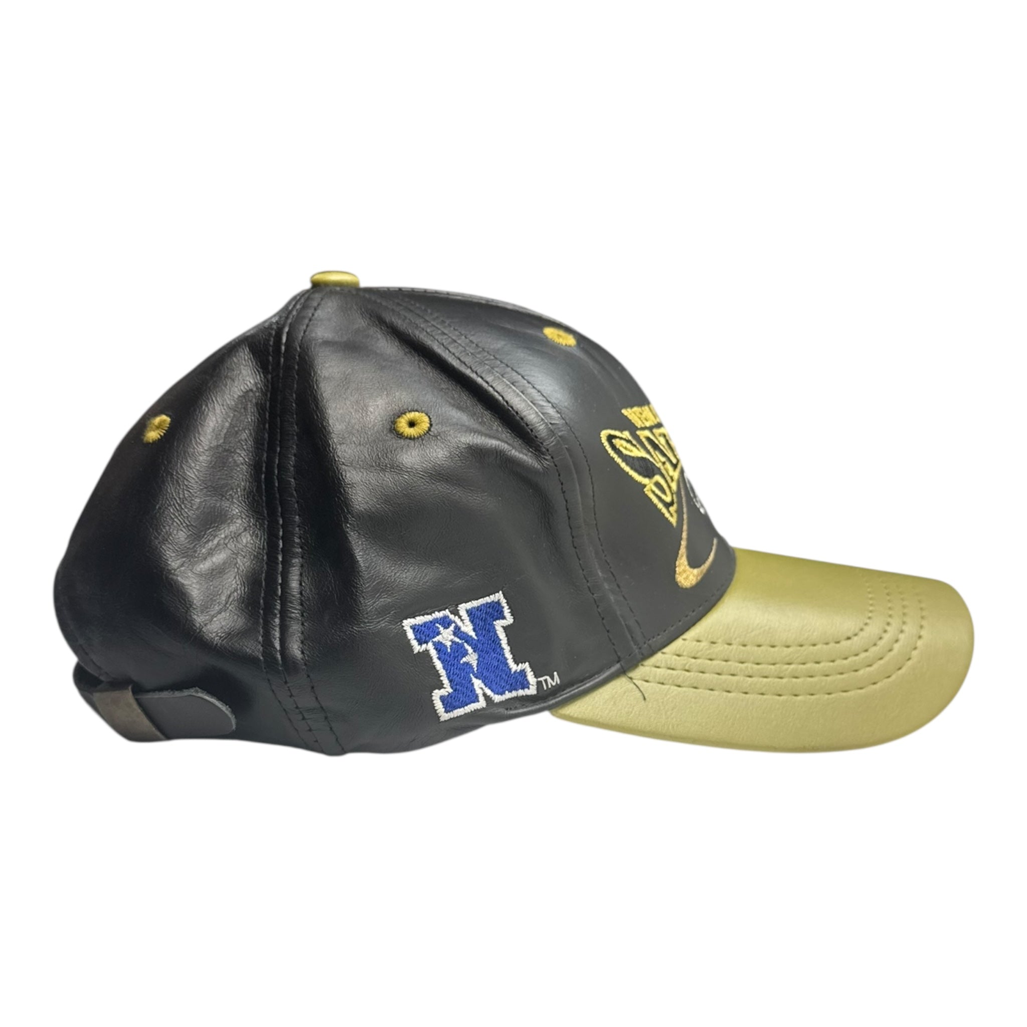Vintage Leather New Orleans Saints NFL Hat