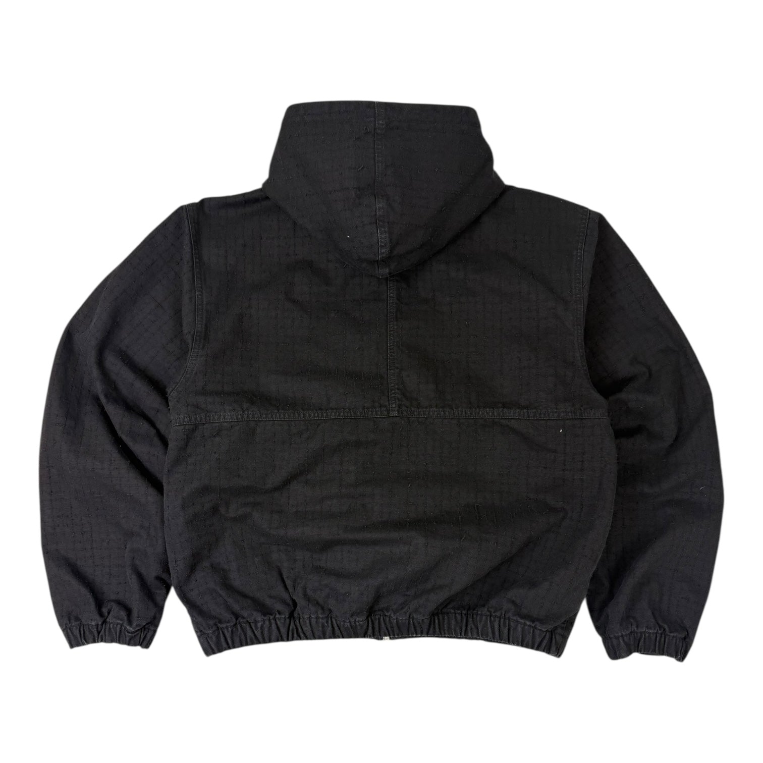 Stussy Work Canvas Needle Punch Jacket Black