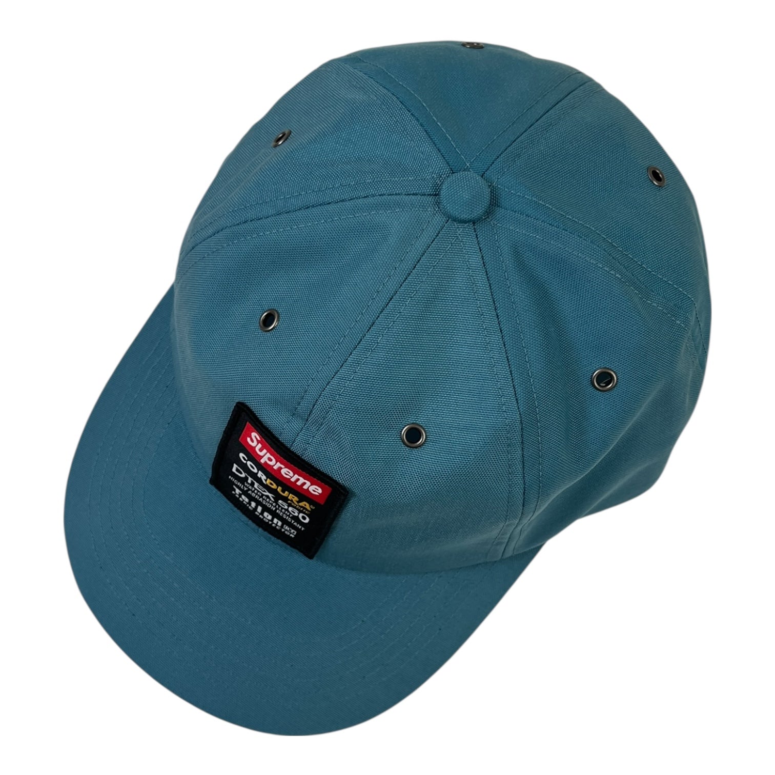 Supreme x Cordura Teflon Label 6-Panel Hat Teal