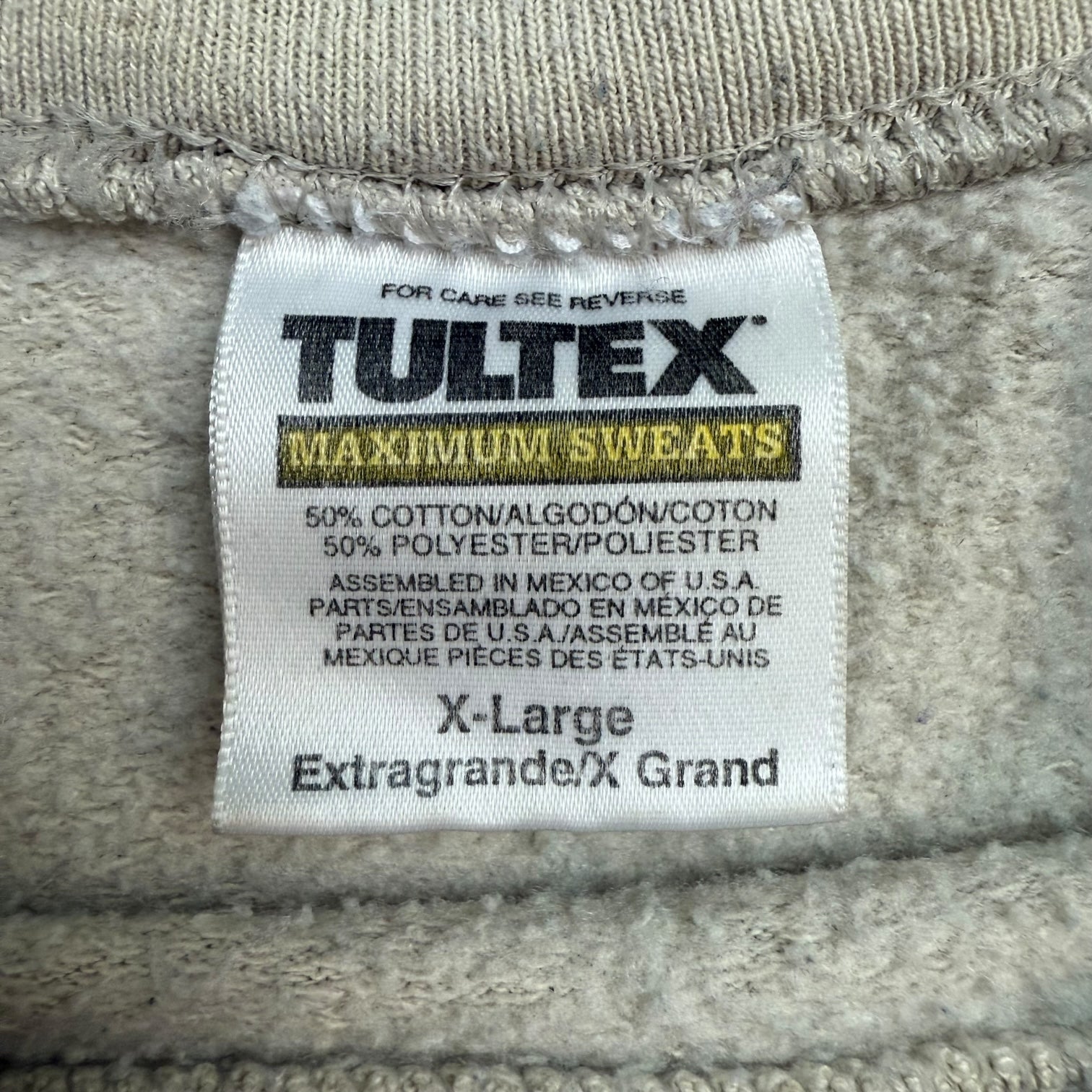 Vintage Grateful Dead DeadGolf.Com Crewneck Faded Cream