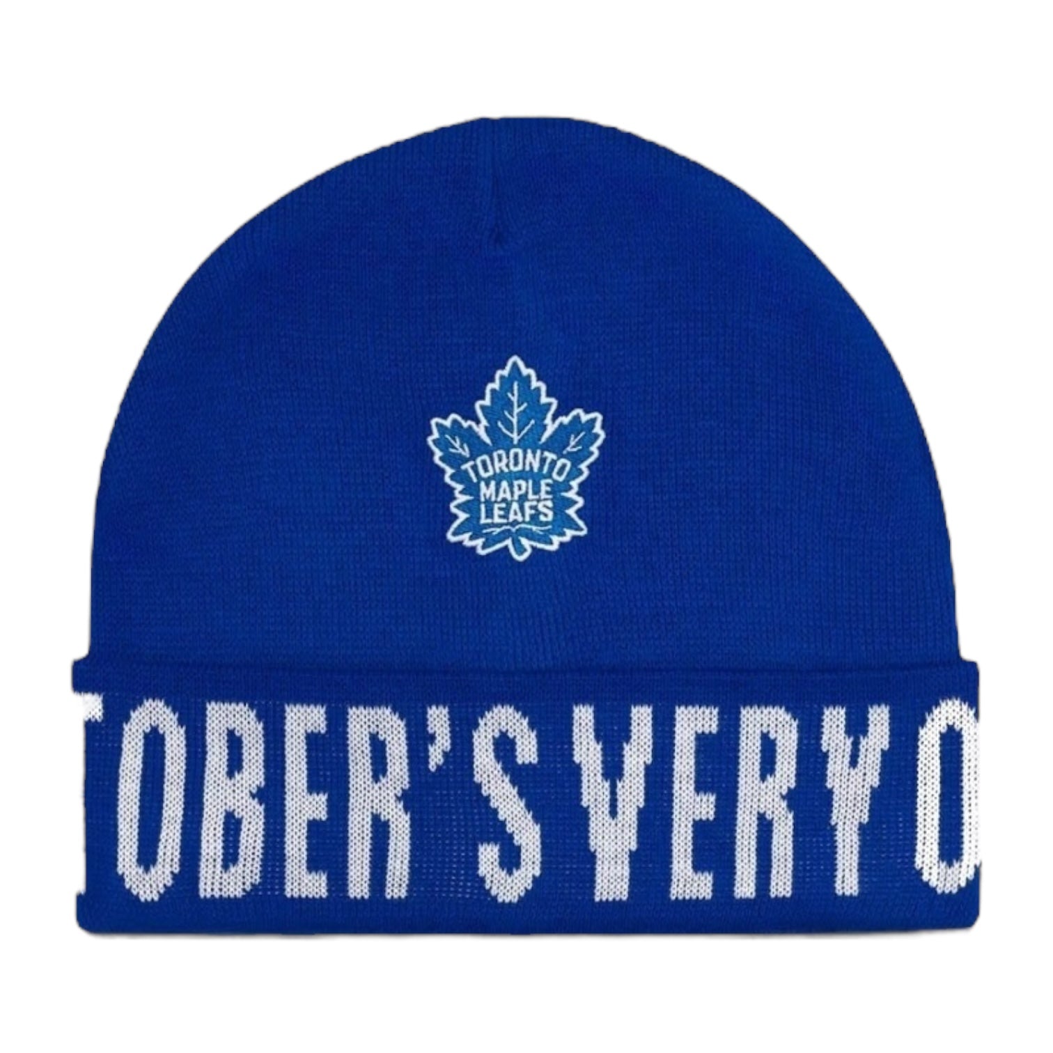 OVO x Toronto Maple Leafs Beanie Blue