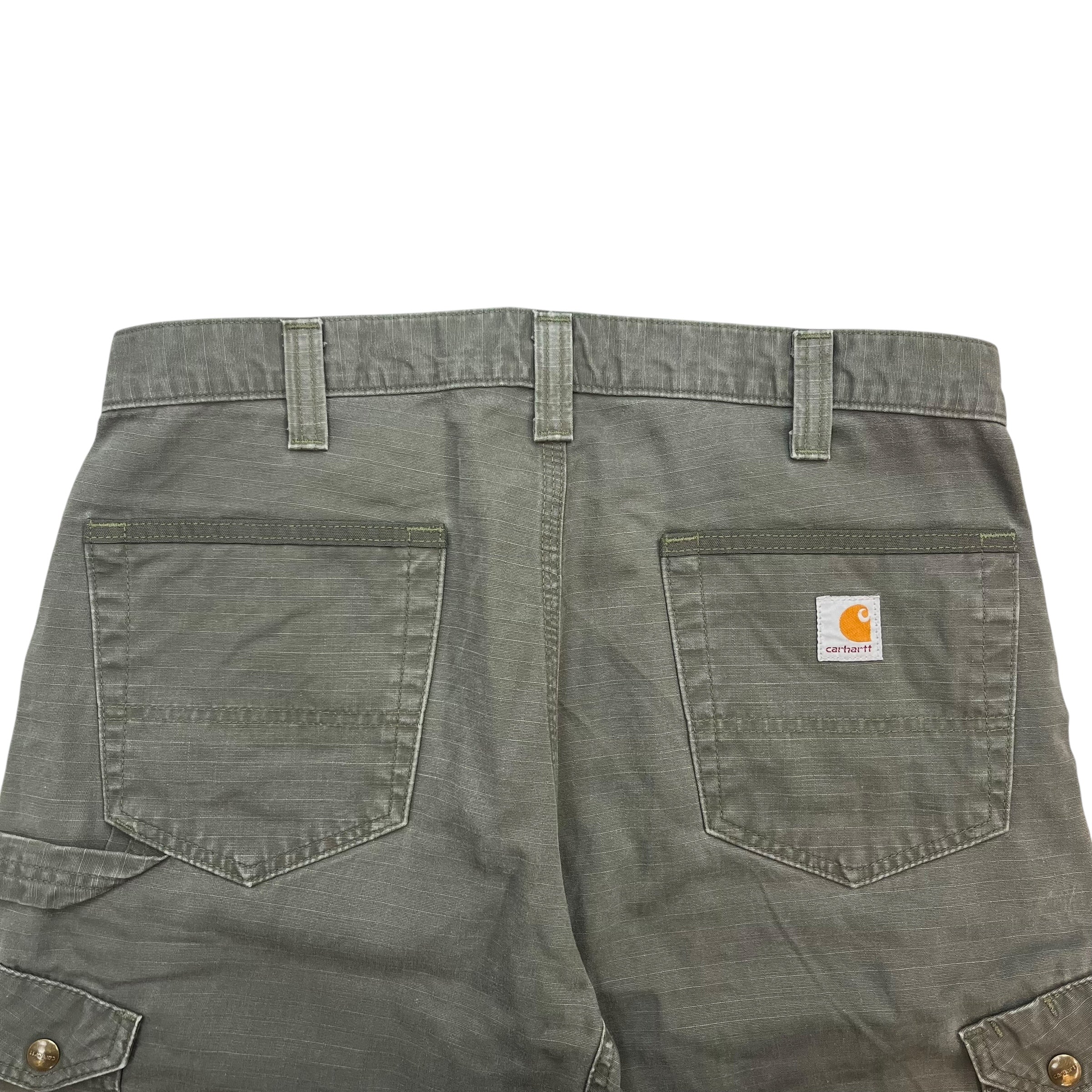 Vintage Carhartt Cargo Shorts Dark Green