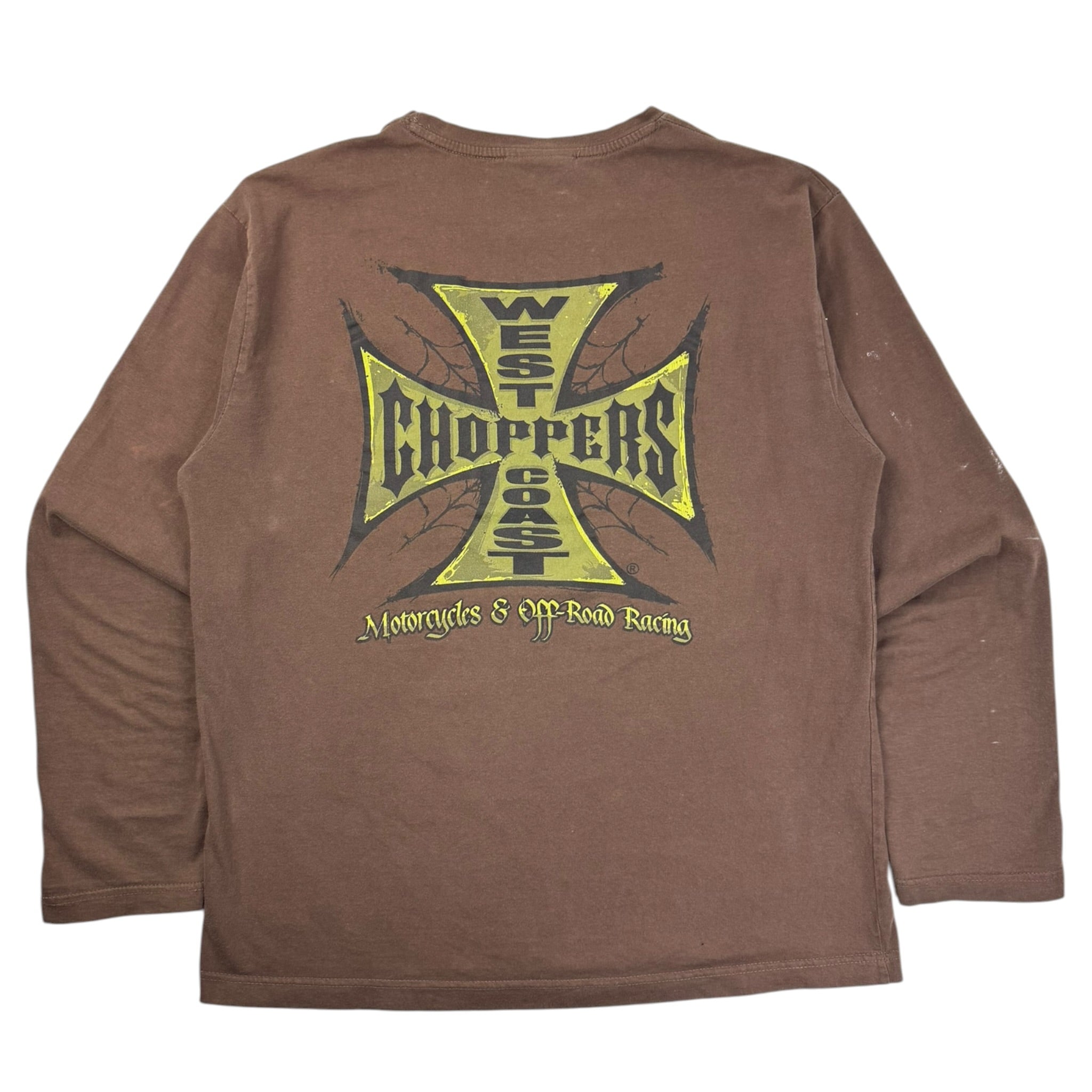 Y2K West Coast Choppers Spiderweb Longsleeve