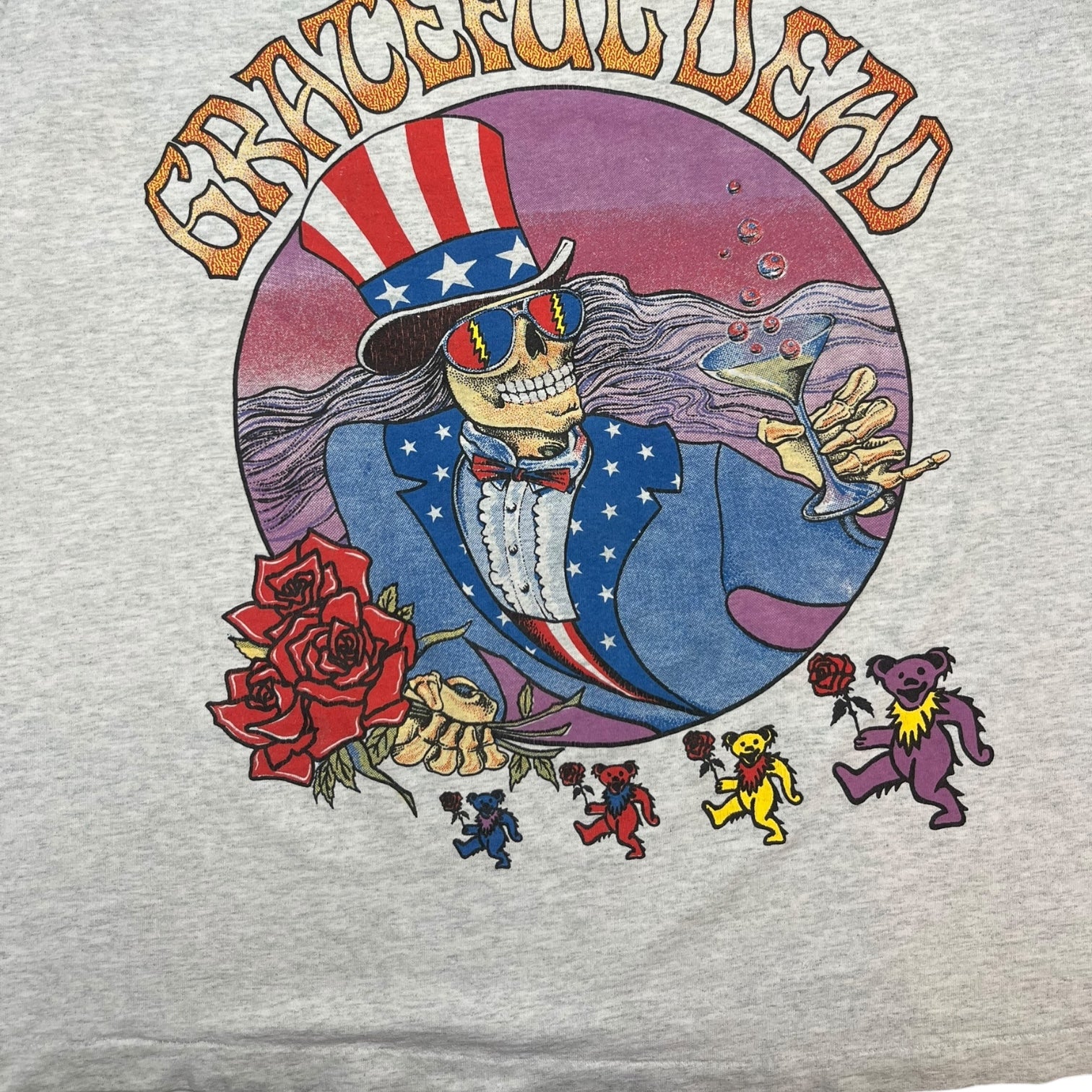 1994 Grateful Dead Summer Tour Tee Light Grey