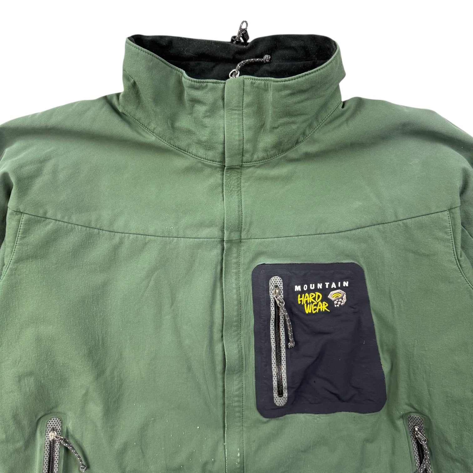 Vintage Mountain Hard Wear Soft Shell Jacket Green
