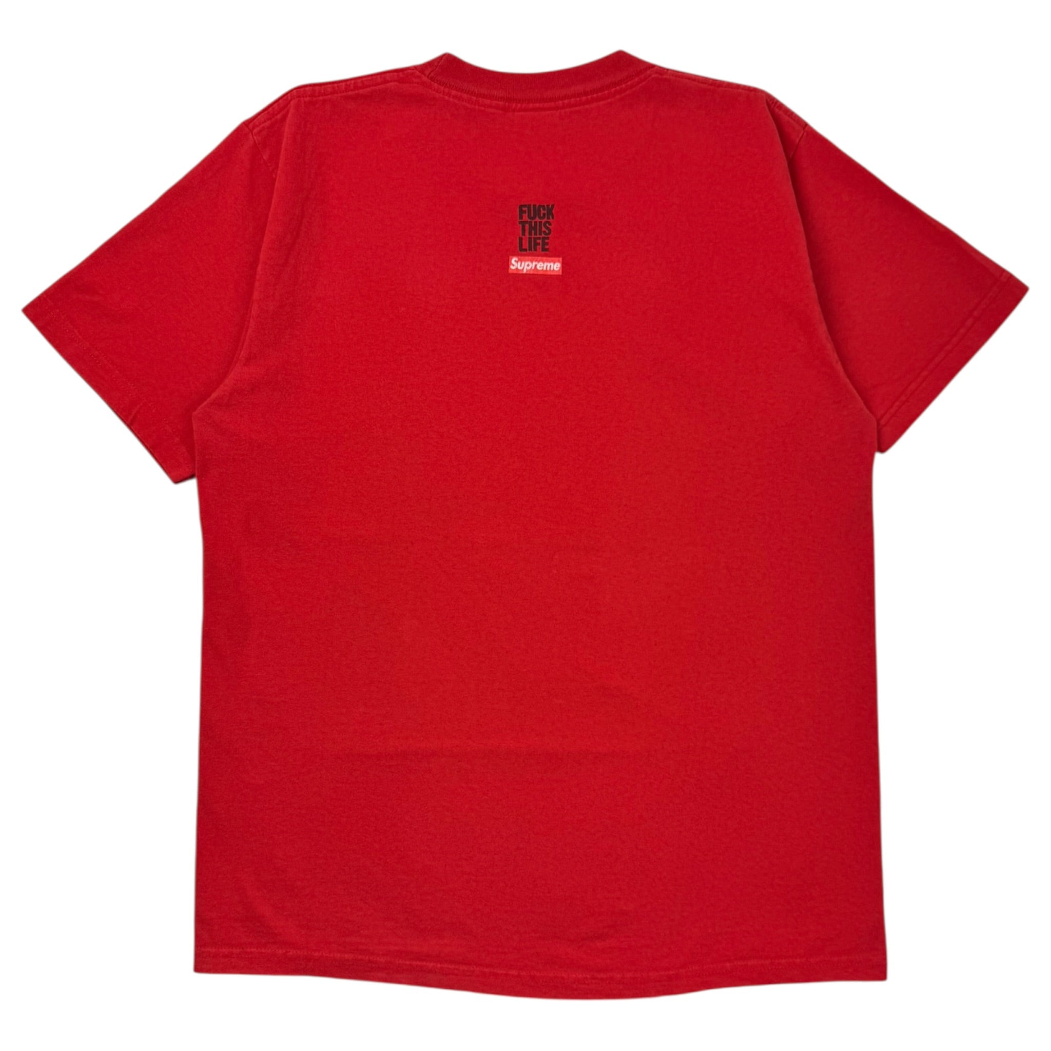 2008 Supreme JA(xtc) x F*** This Life Weirdo Dave Tee Red