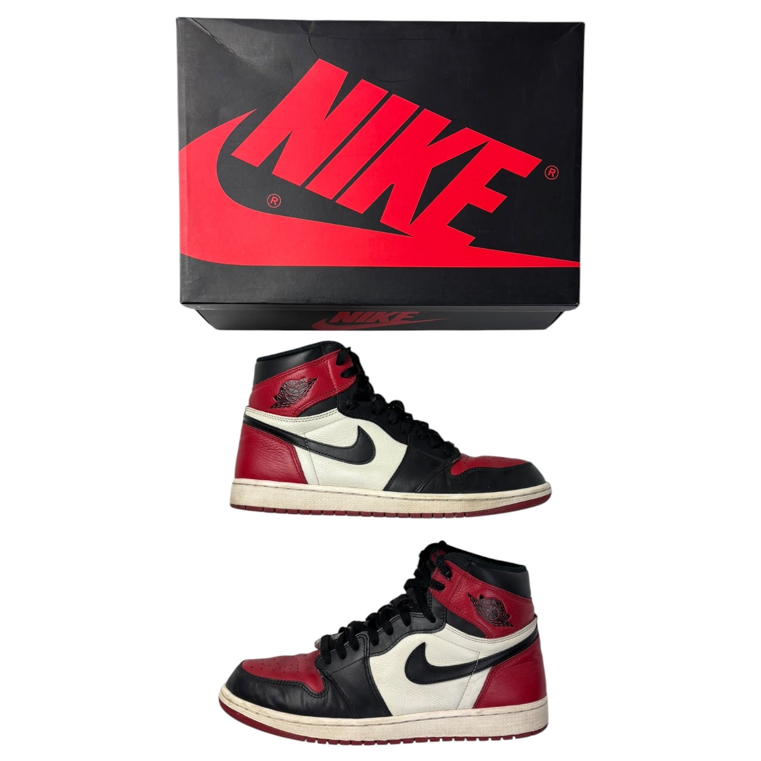 Jordan 1 Retro High Bred Toe (Used)