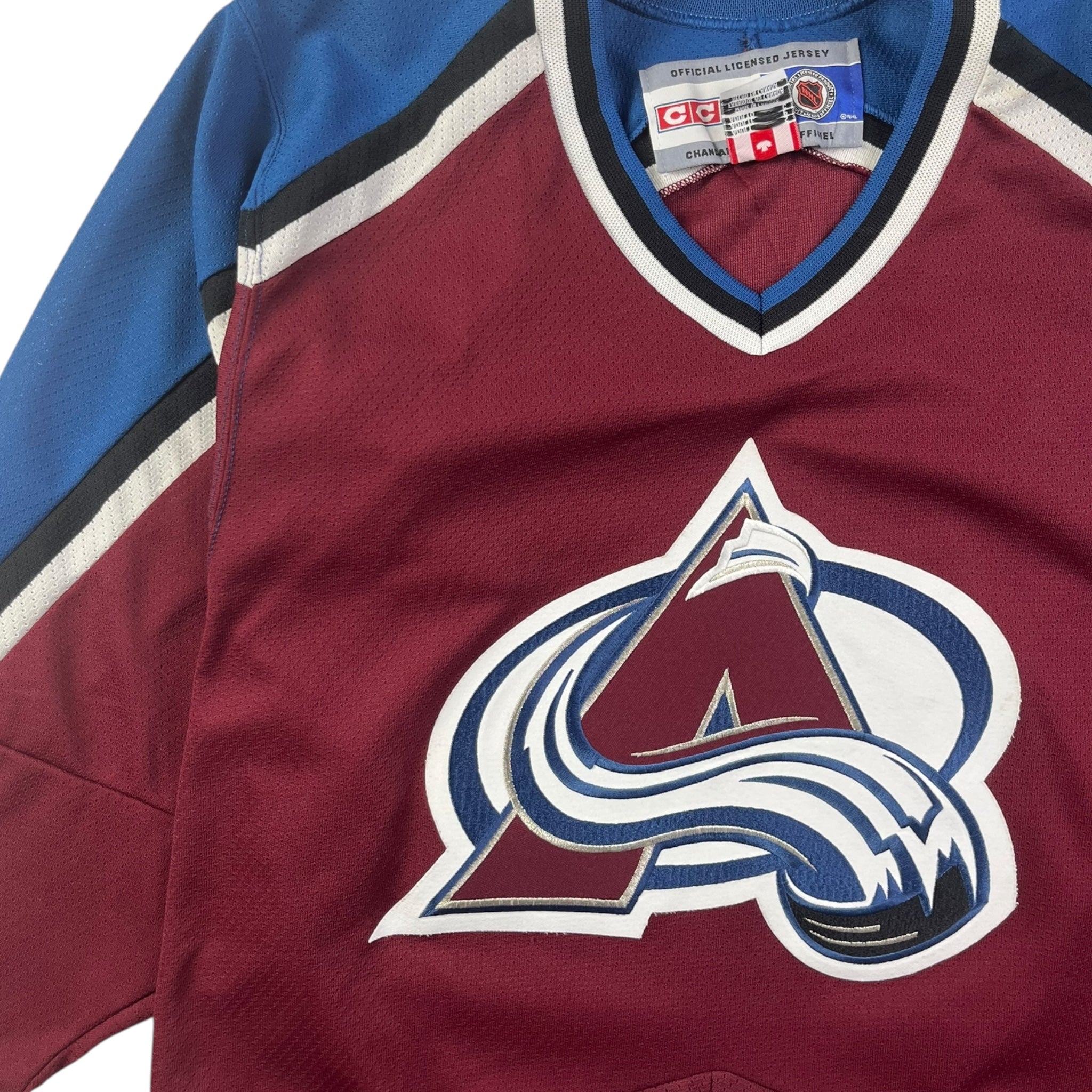 Colorado Avalanche Big Foot CCM Home Jersey