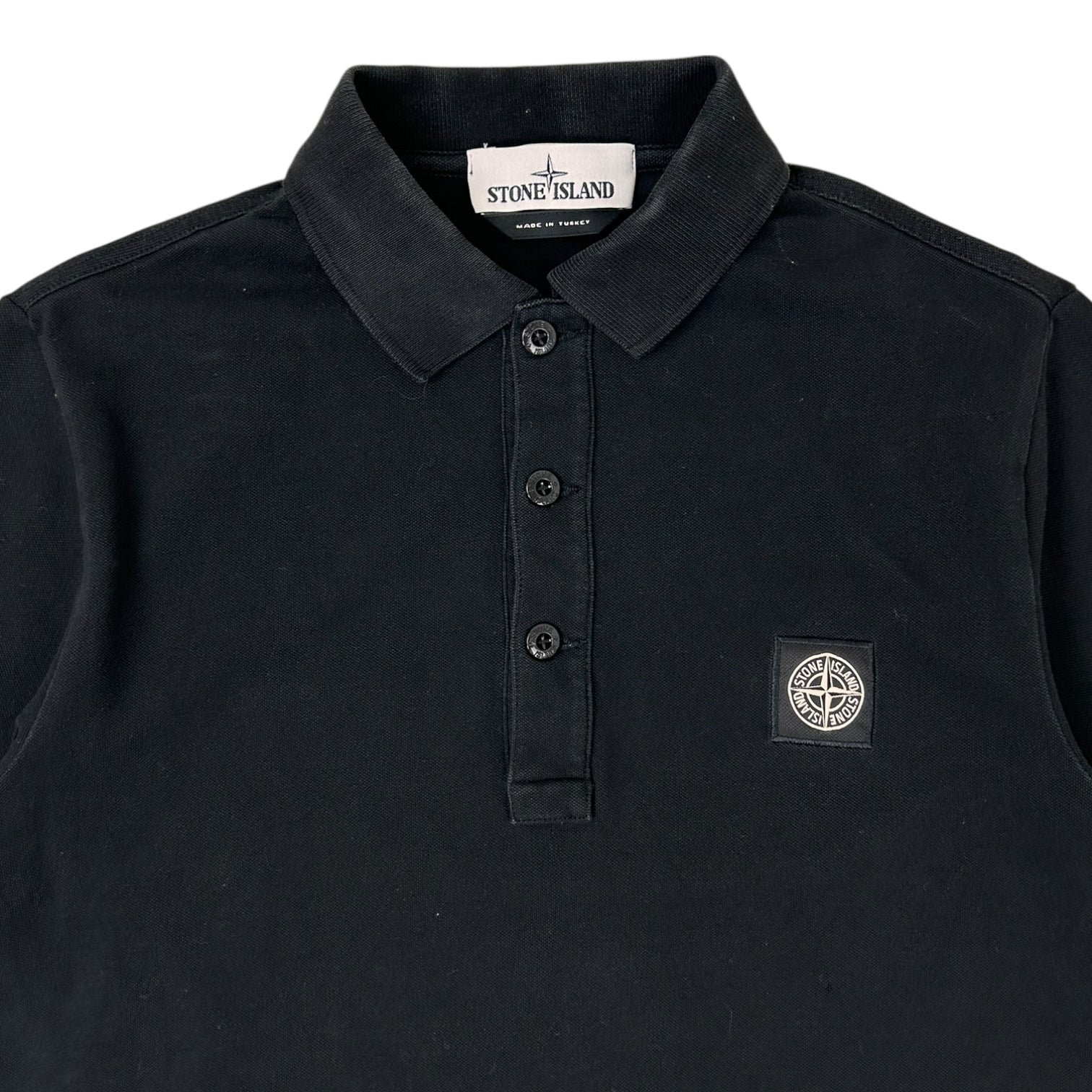 Stone Island Polo Shirt Black