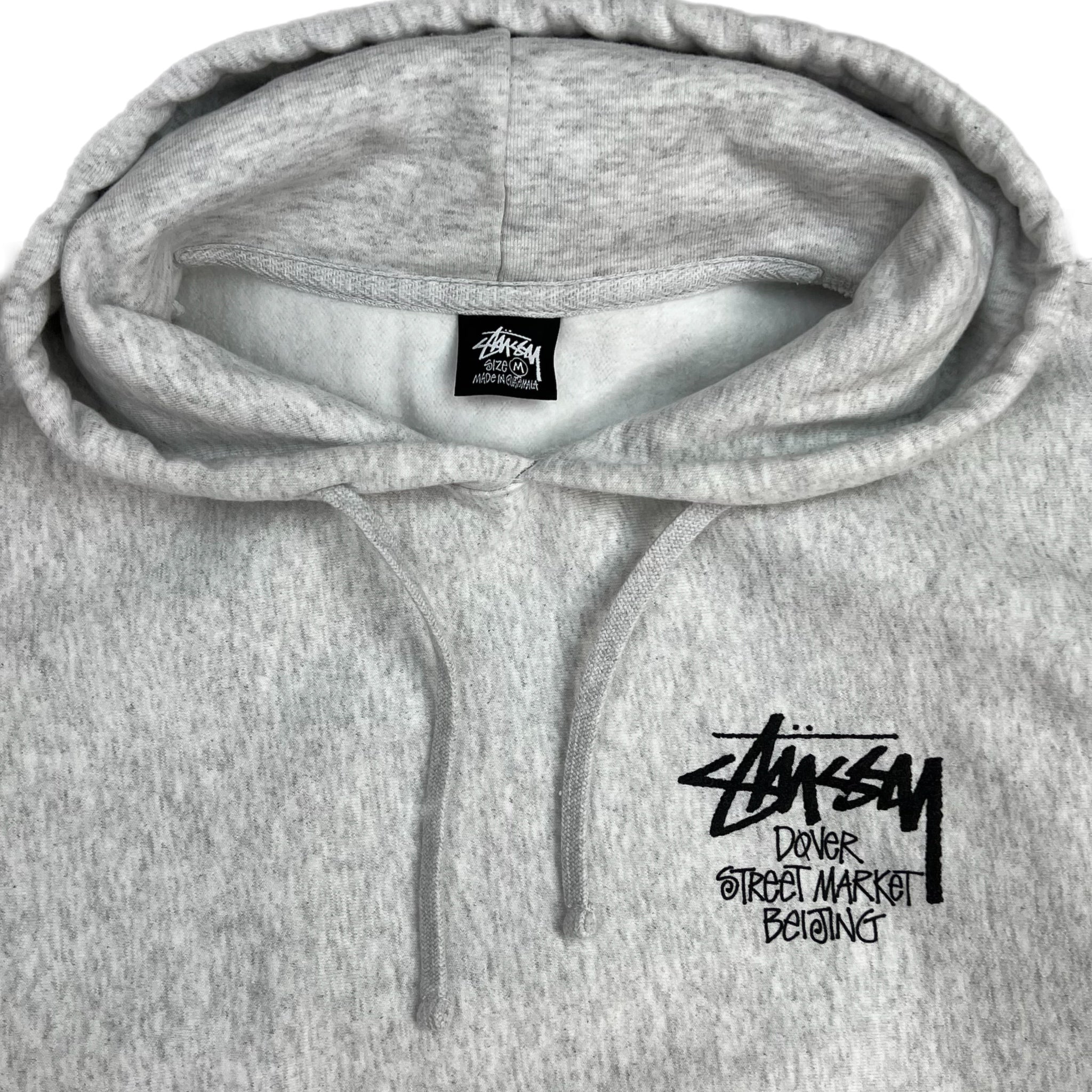 Stussy x Dover Street Market Beijing Hoodie Heather Grey