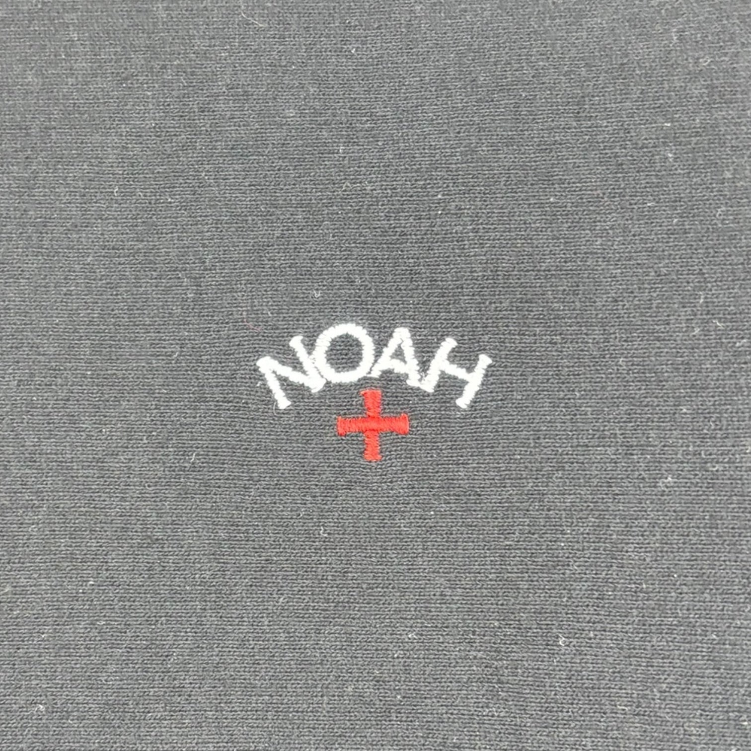 Noah Fleece Classic Crewneck Black